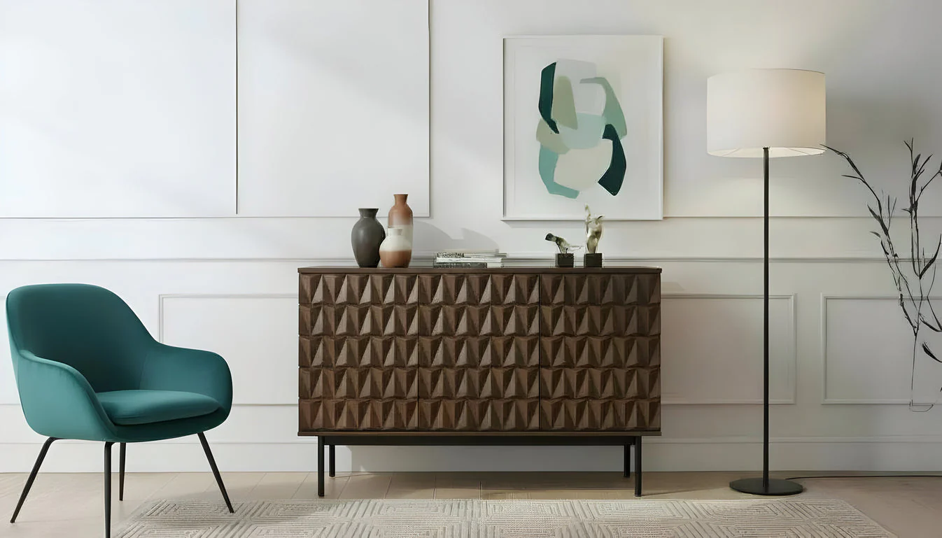 Annie Walnut Sideboard - Image 2