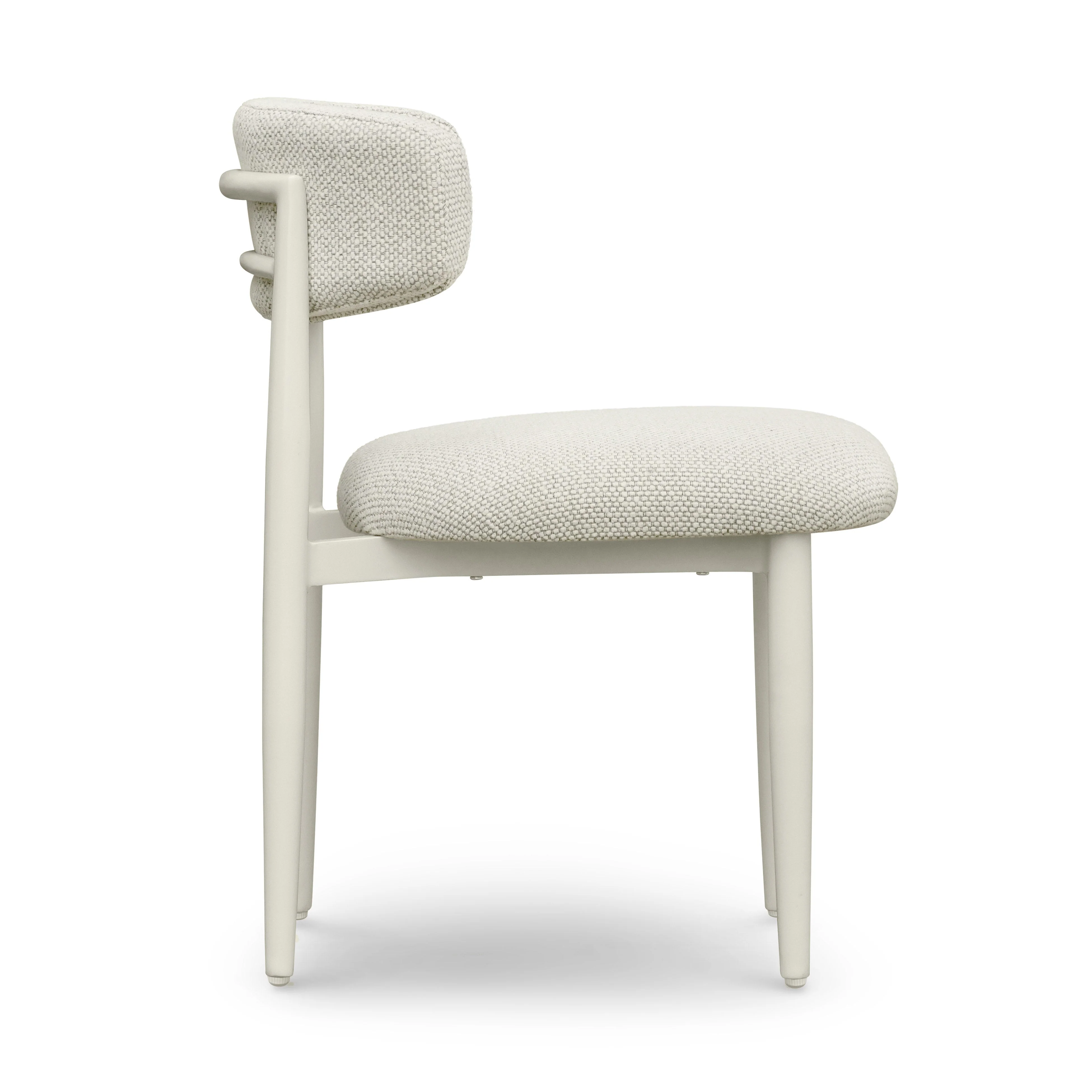 Annika Textured Outdoor Dining Side Chair - Image 4