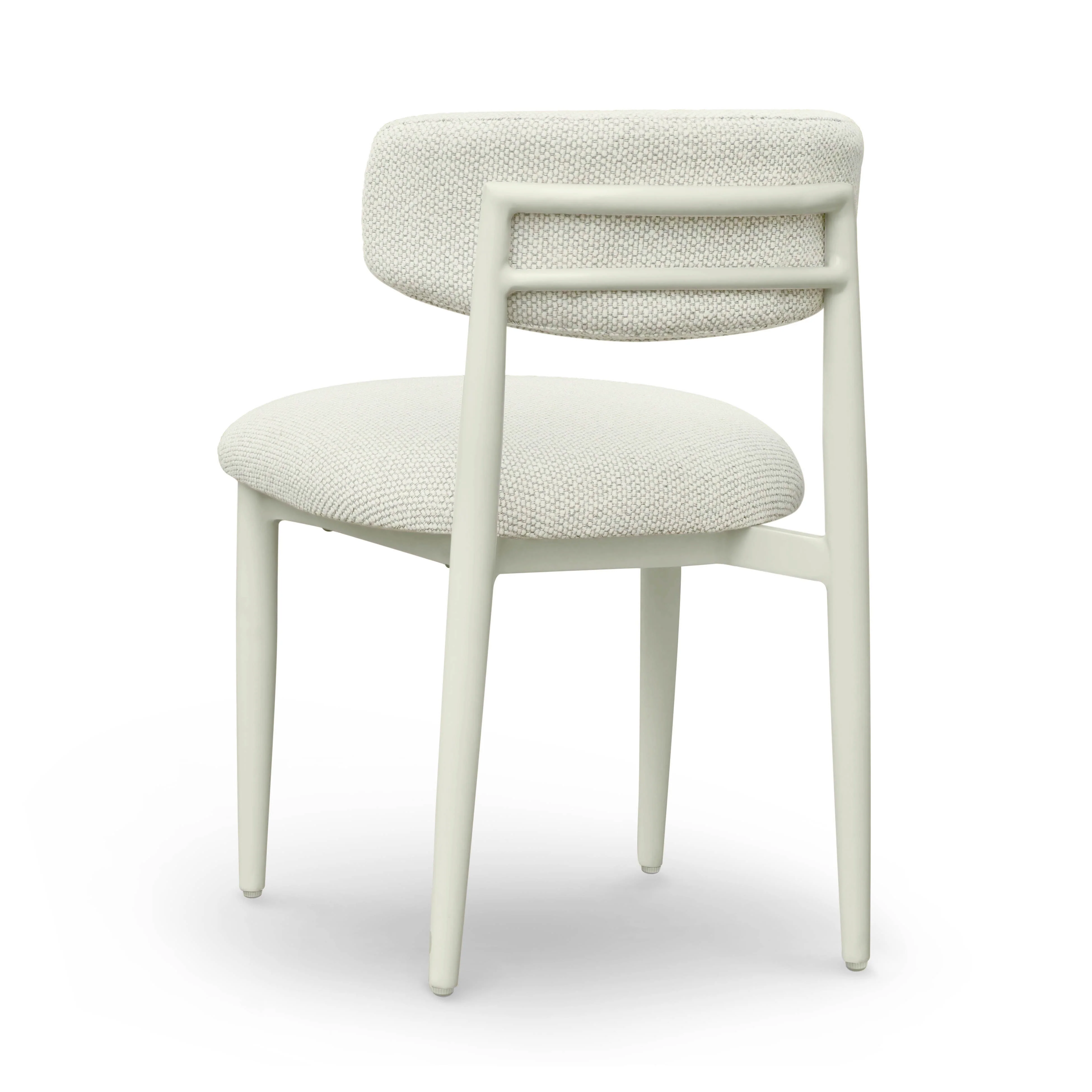 Annika Textured Outdoor Dining Side Chair - Image 5