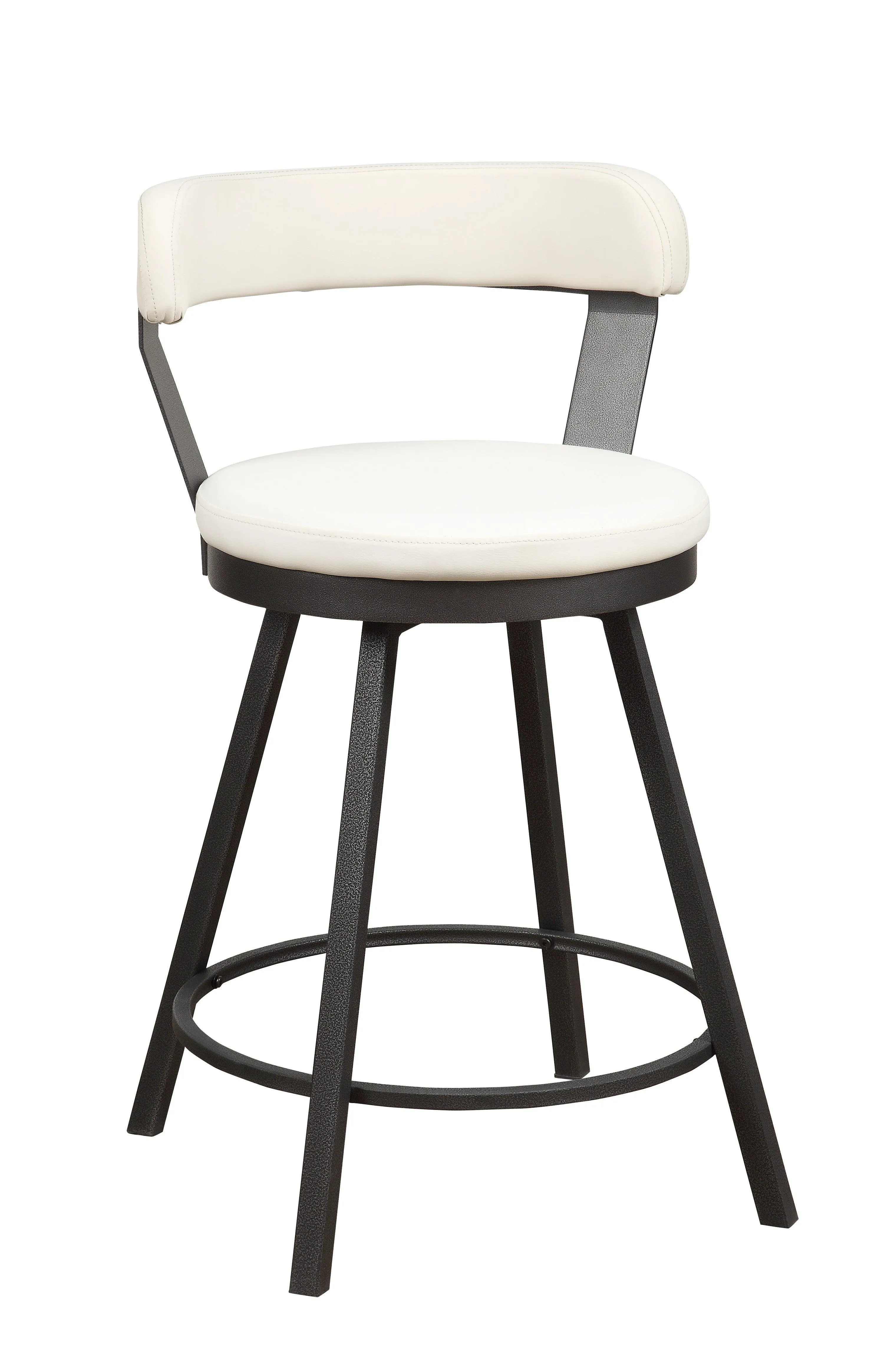 Appert White/Dark Gray Counter Chair, Set of 2 - Image 3