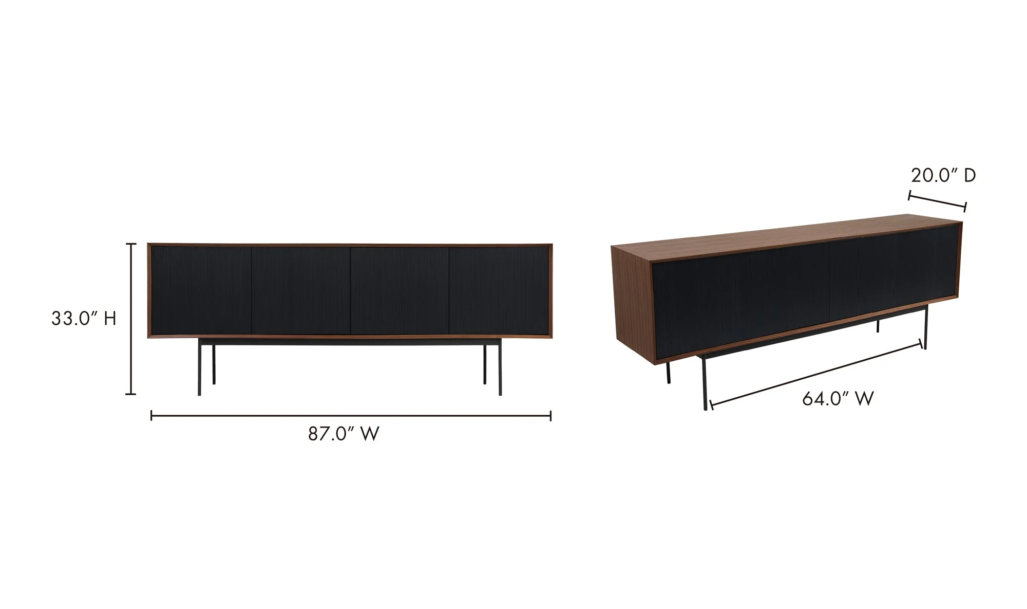 Araya Sideboard Brown - Image 7