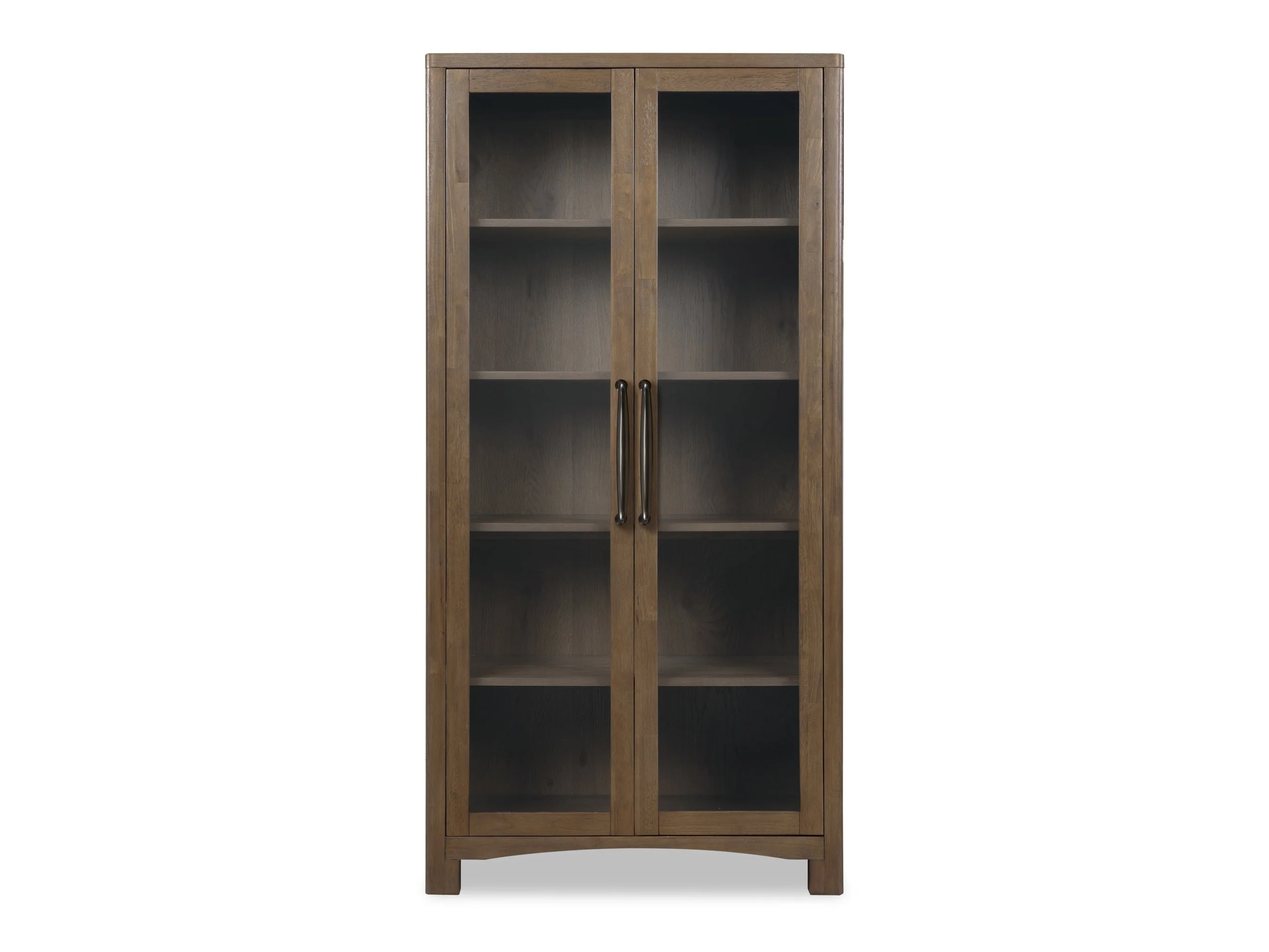 Arden Tavern Brown Curio Cabinet