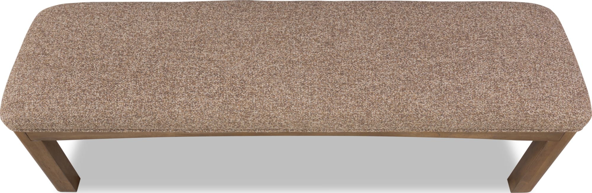 Arden Tavern Brown Upholstered Bench - Image 5