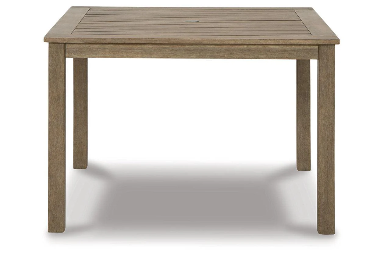 Aria Plains Brown Outdoor Dining Table - Image 3