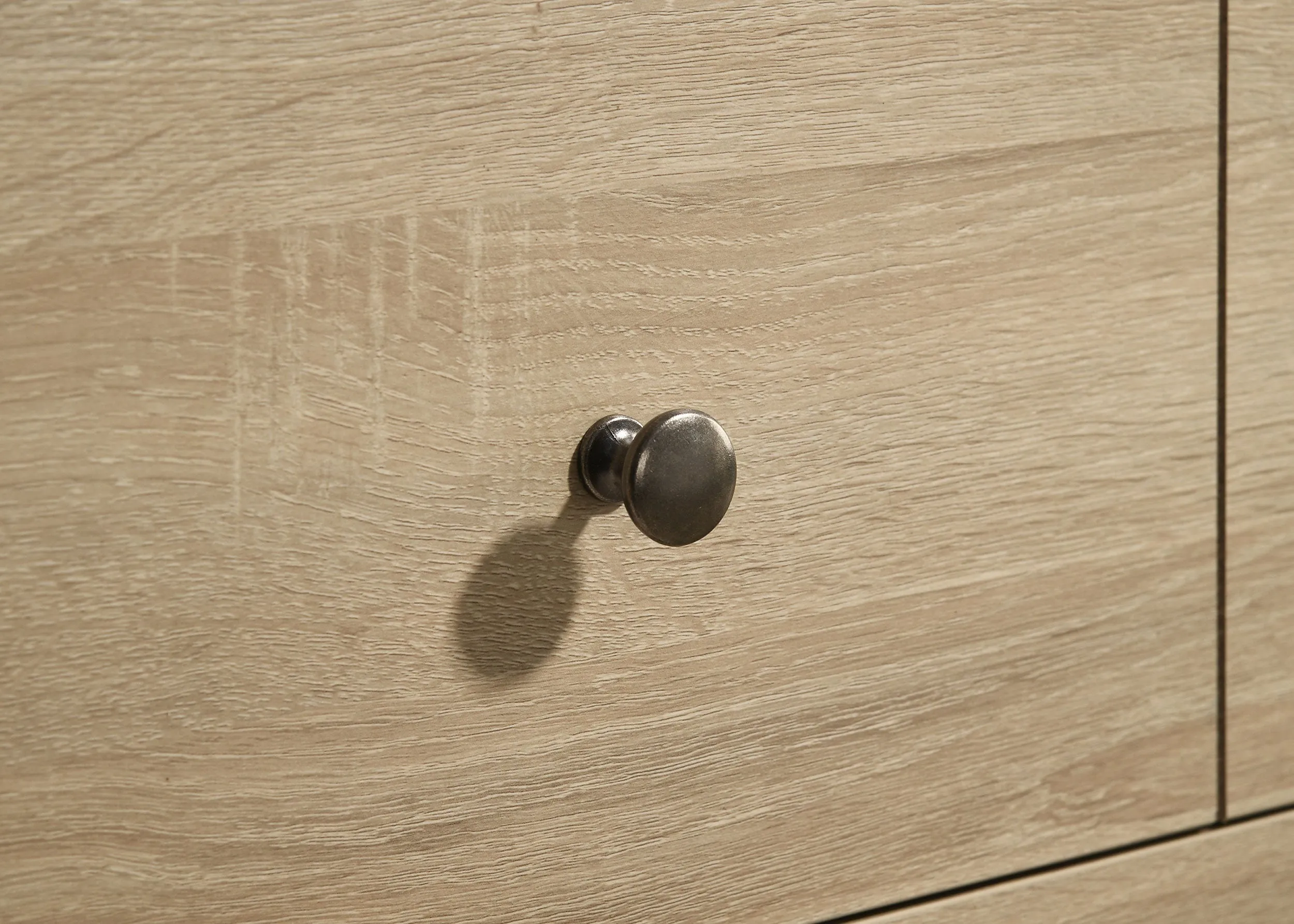 Arielle Light Oak 6-drawer Bedroom Dresser Cabinet - Image 8