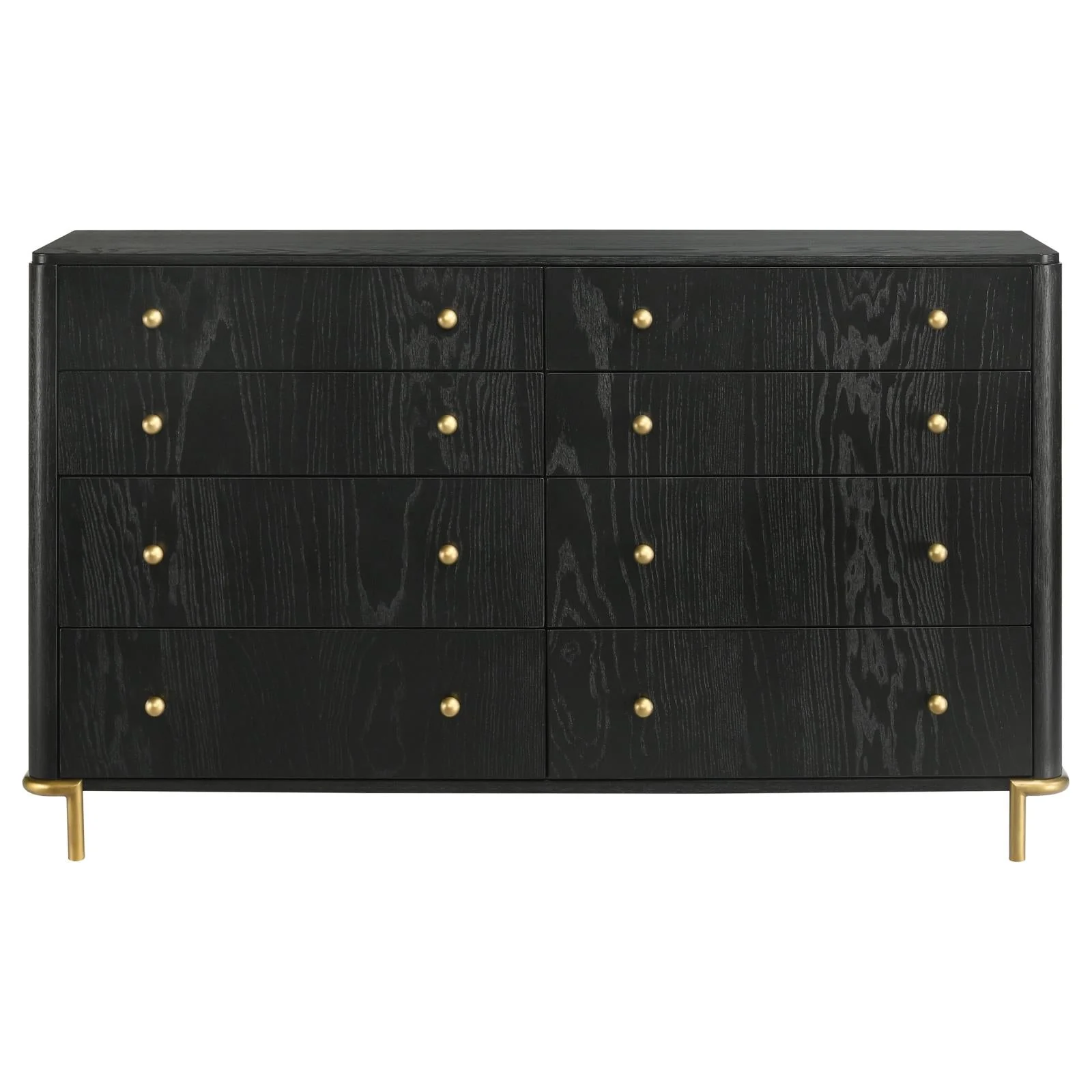 Arini Black/Natural 5-Piece Eastern King Bedroom Set - Image 9