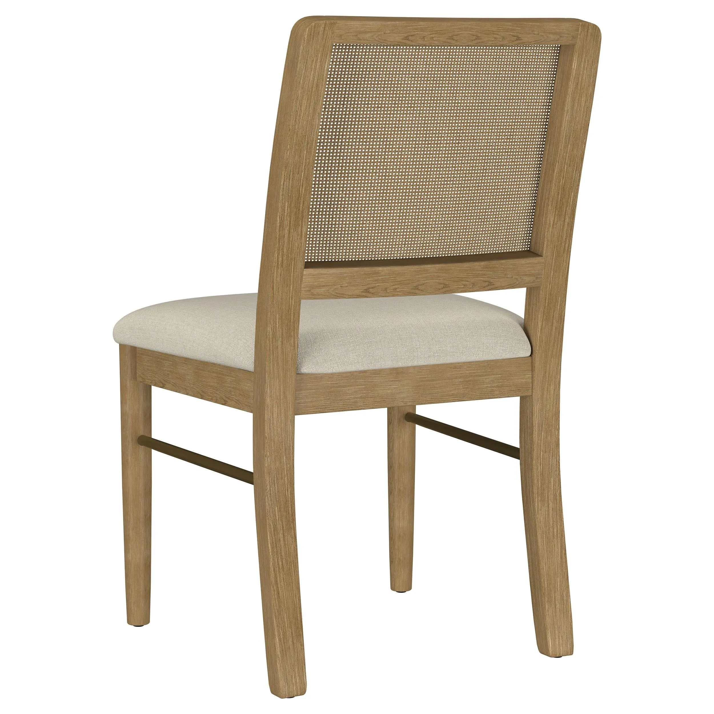 Arini Rattan Cane Dining Side Chair Sand Wash, Set of 2 - Image 6