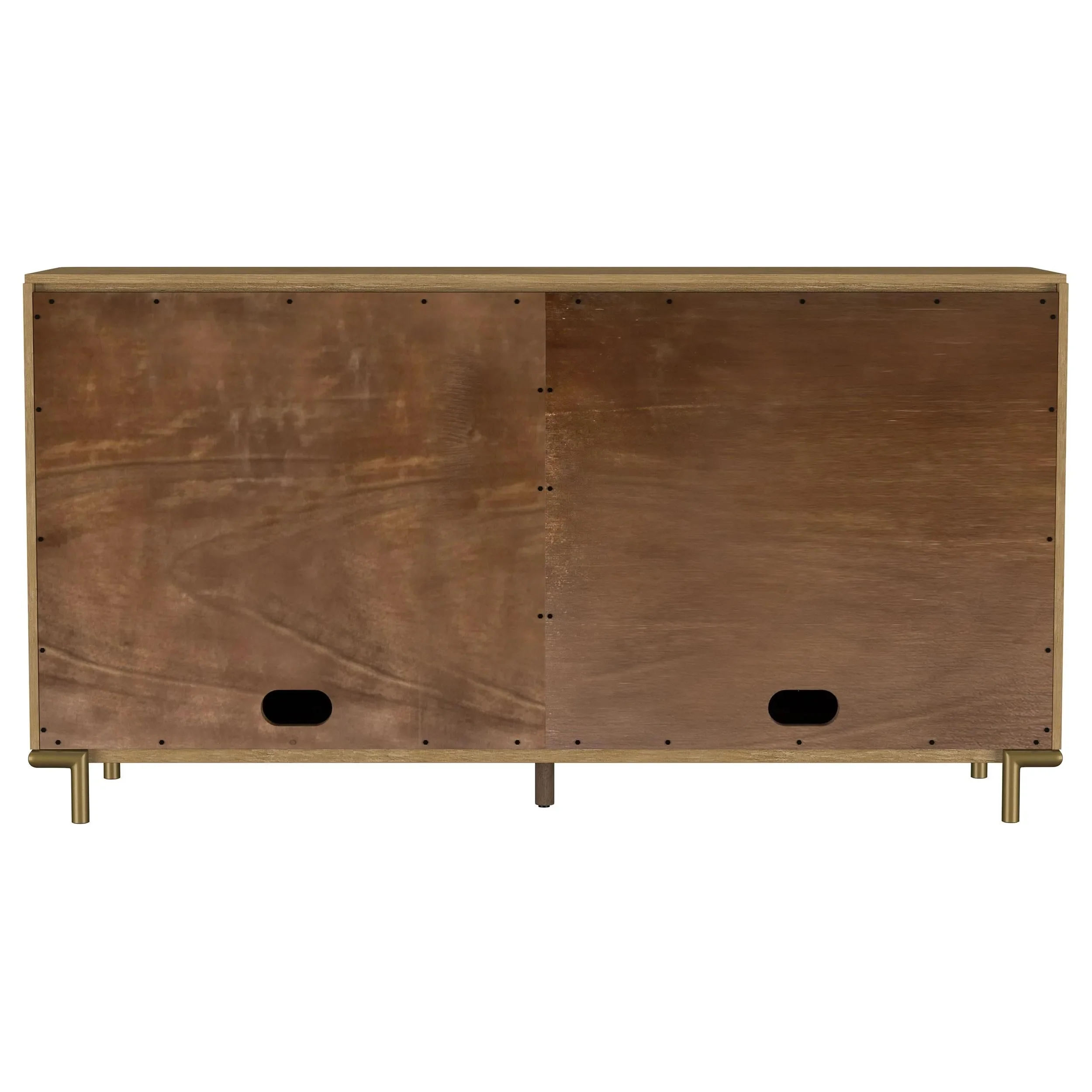 Arini Sand Wash 2-Drawer Cane Door Dining Sideboard Server - Image 7