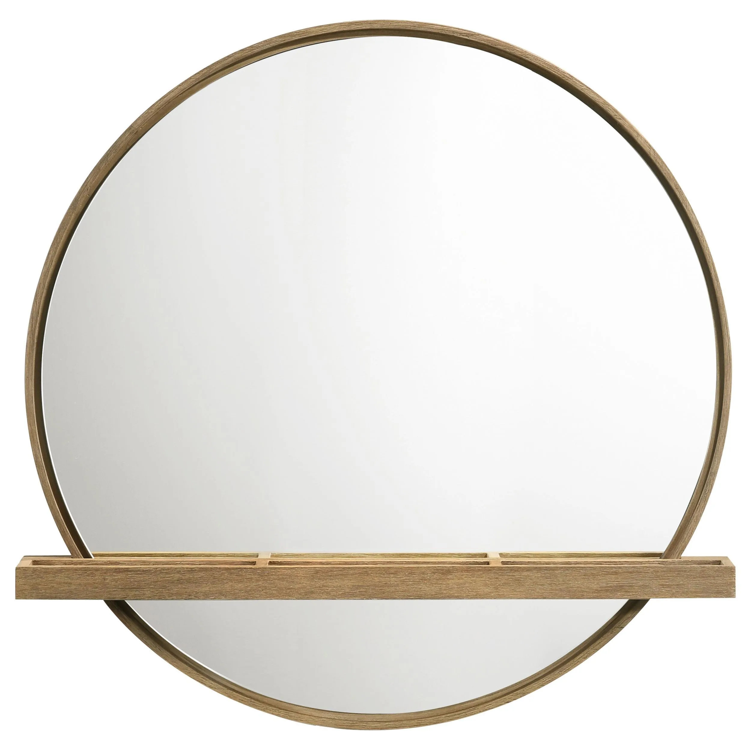 Arini Sand Wash 2-piece Makeup Vanity Table and Mirror Set - Image 6