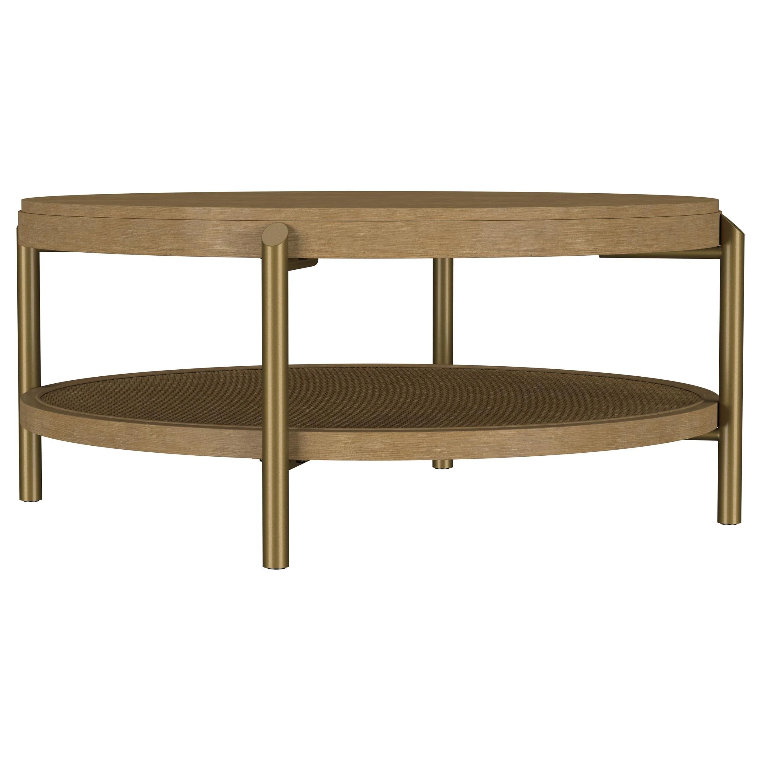 Arini Sand Wash 2-Piece Round Coffee and End Table Set - Image 6