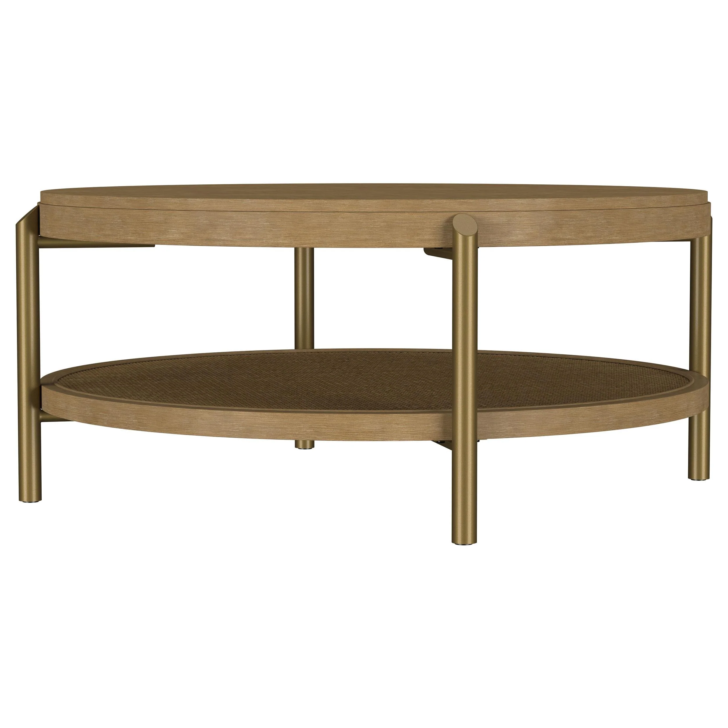 Arini Sand Wash 2-Piece Round Coffee and End Table Set - Image 8