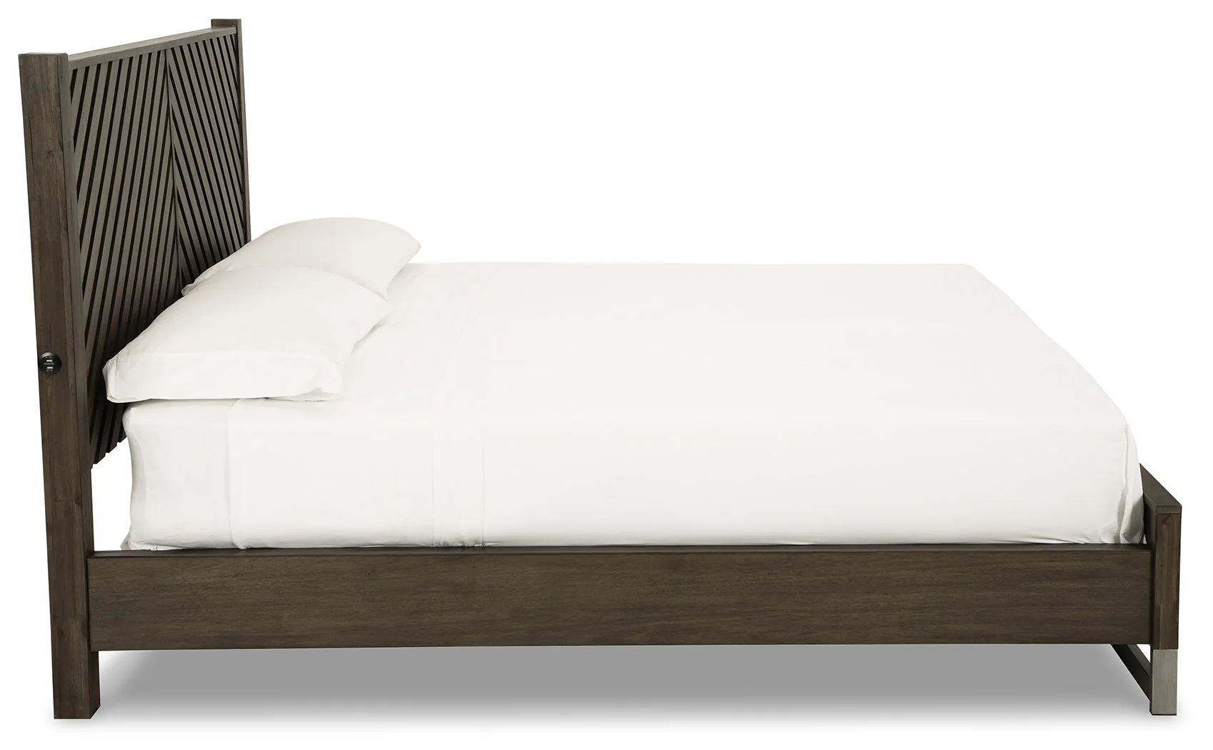 Arkenton Grayish Brown California King Panel Bed - Image 5