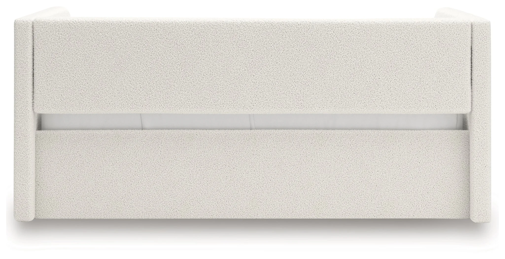 Arloster Tan/White Full Upholstered Day Bed - Image 6