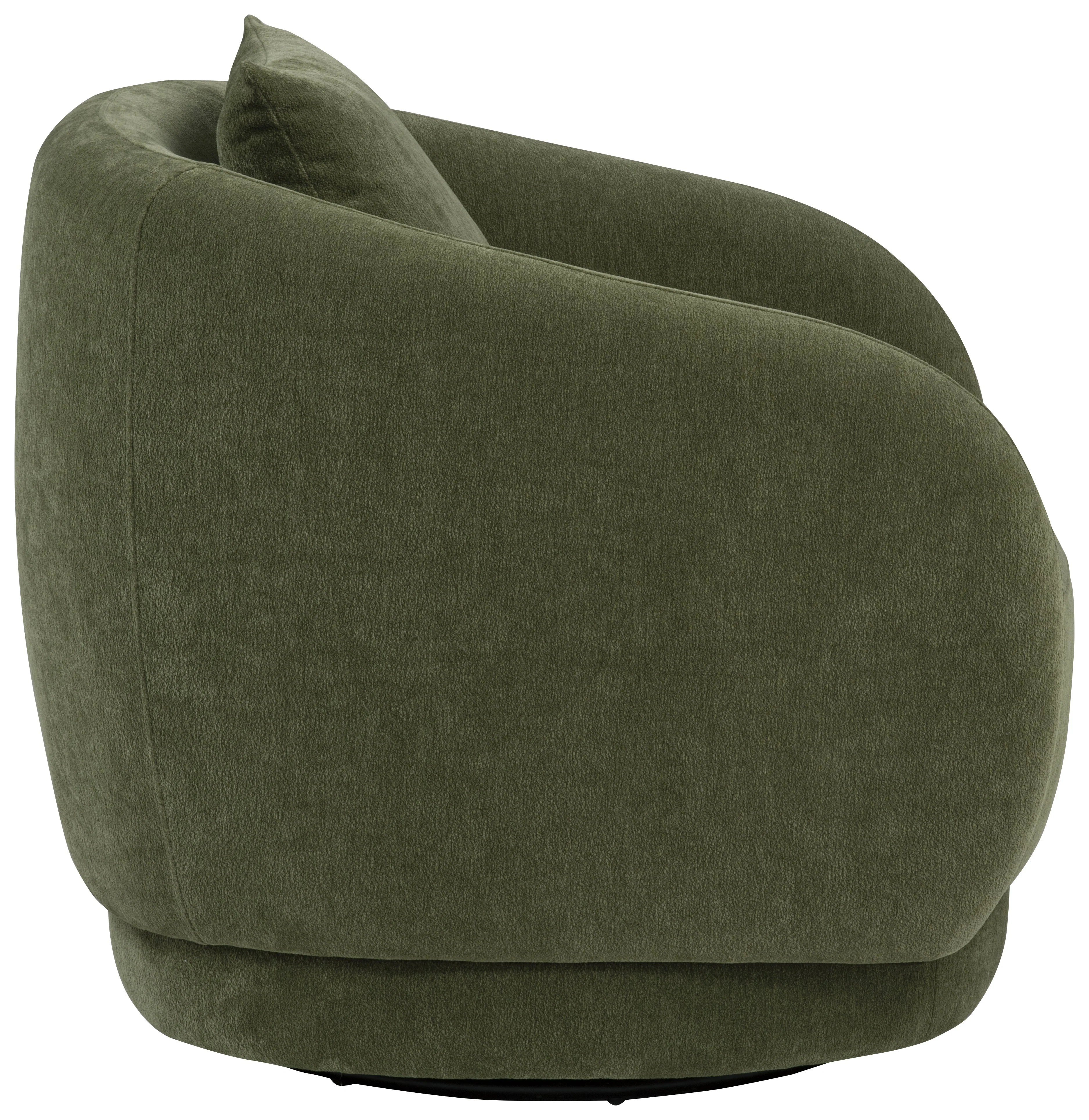 Arnaud Green Chenille Upholstered Swivel Accent Chair - Image 7