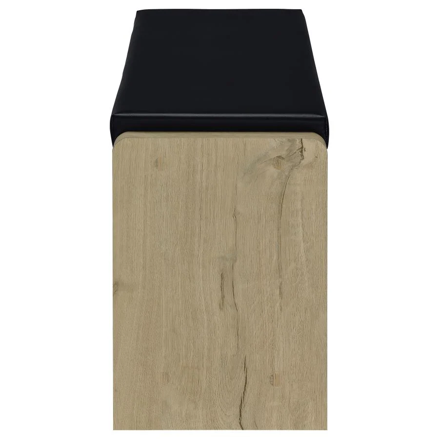 Arrington White Oak Storage Bench - Image 5