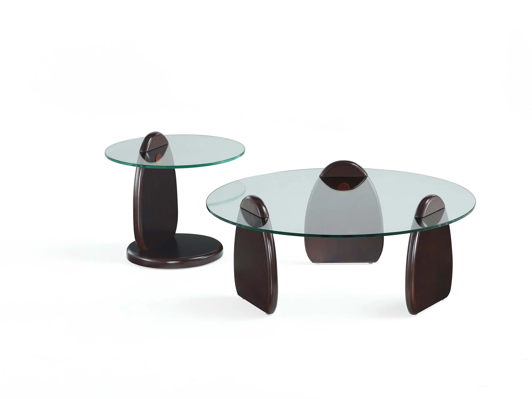 Artesia Coffee Table and End Table in Dark Walnut (set of 2)