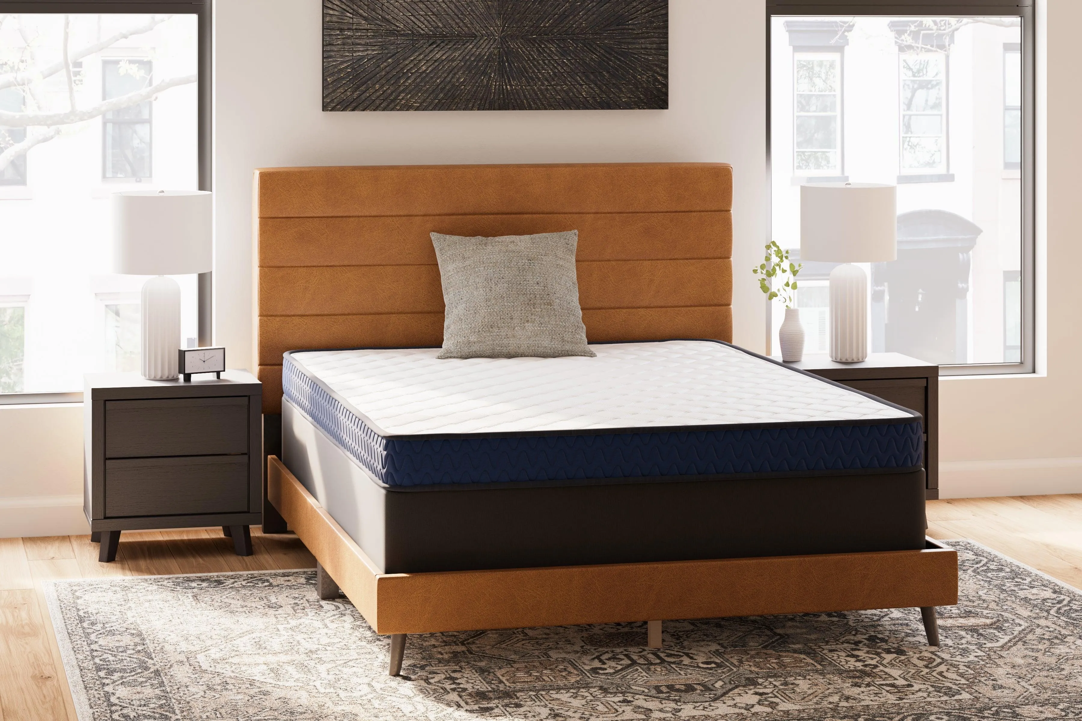 Ashley Firm White Full Mattress - Image 3
