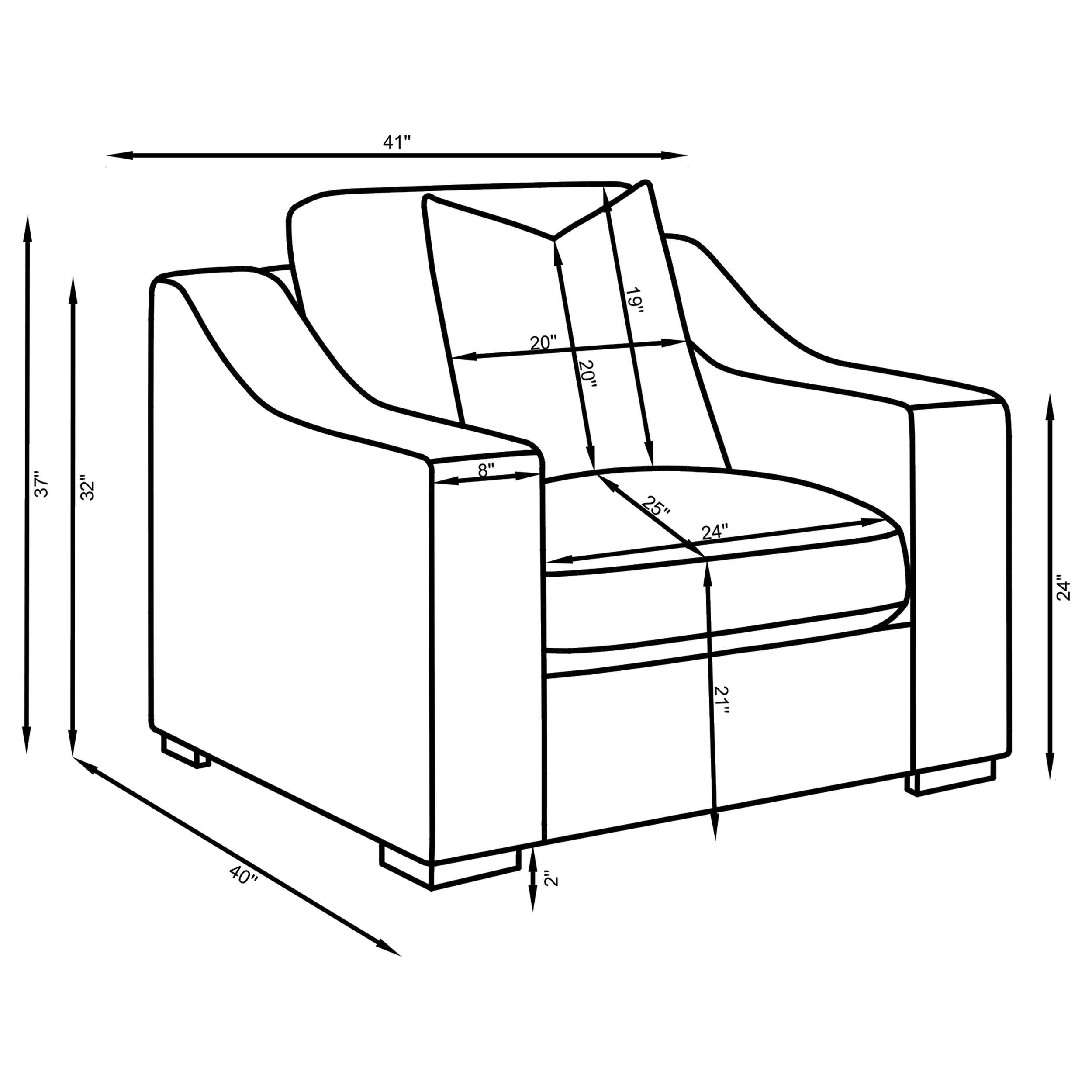 Ashlyn Sand 3-Piece Upholstered Track Arm Living Room Set - Image 11