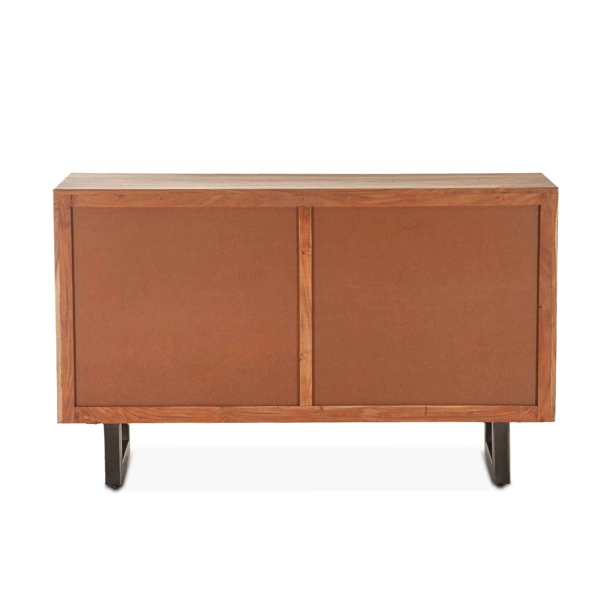 Aspen 58" Six Drawer Dresser in Smoked Acacia - Image 2