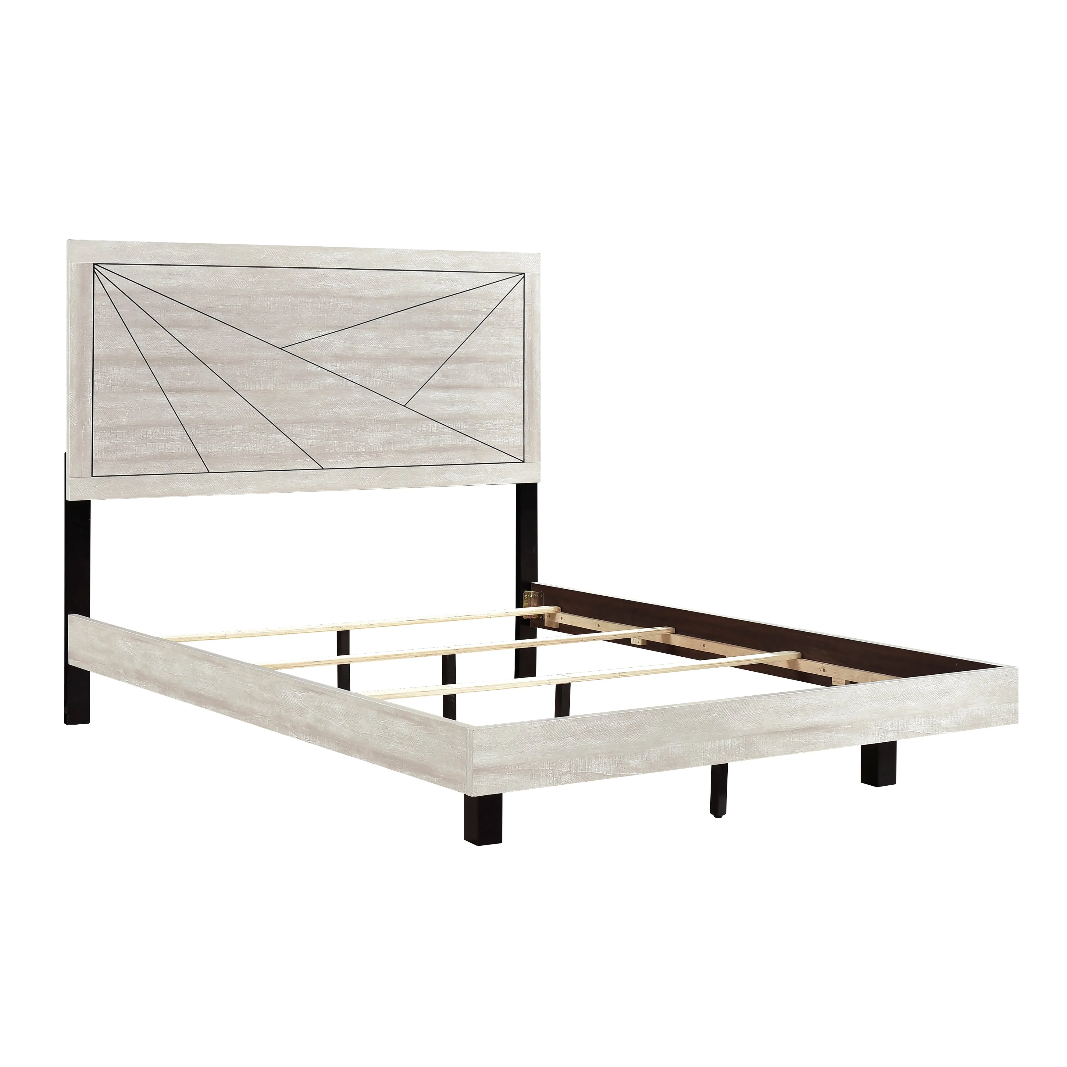 Aspen Gray Oak Bedroom Set - Image 4
