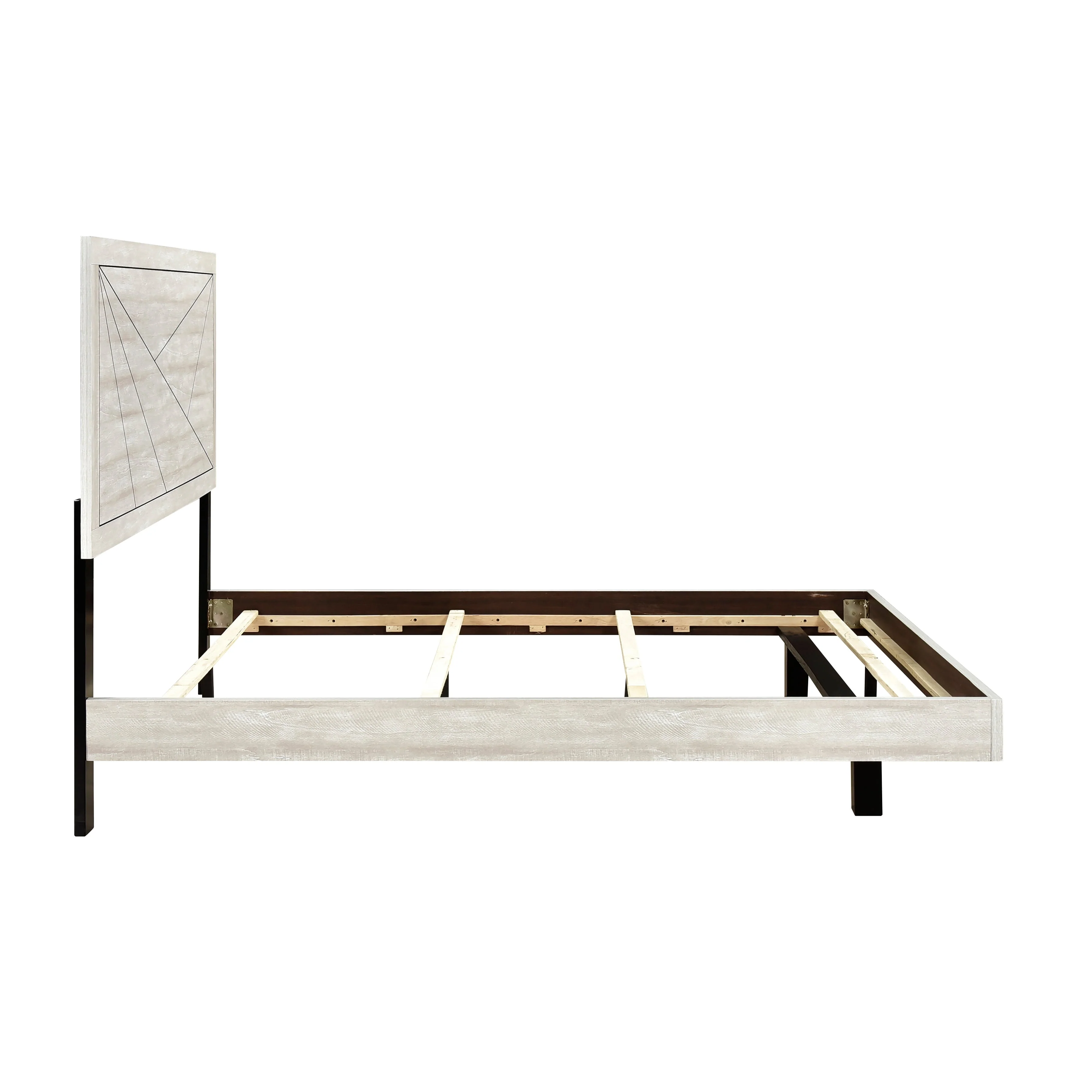 Aspen Gray Oak Full Bed - Image 6