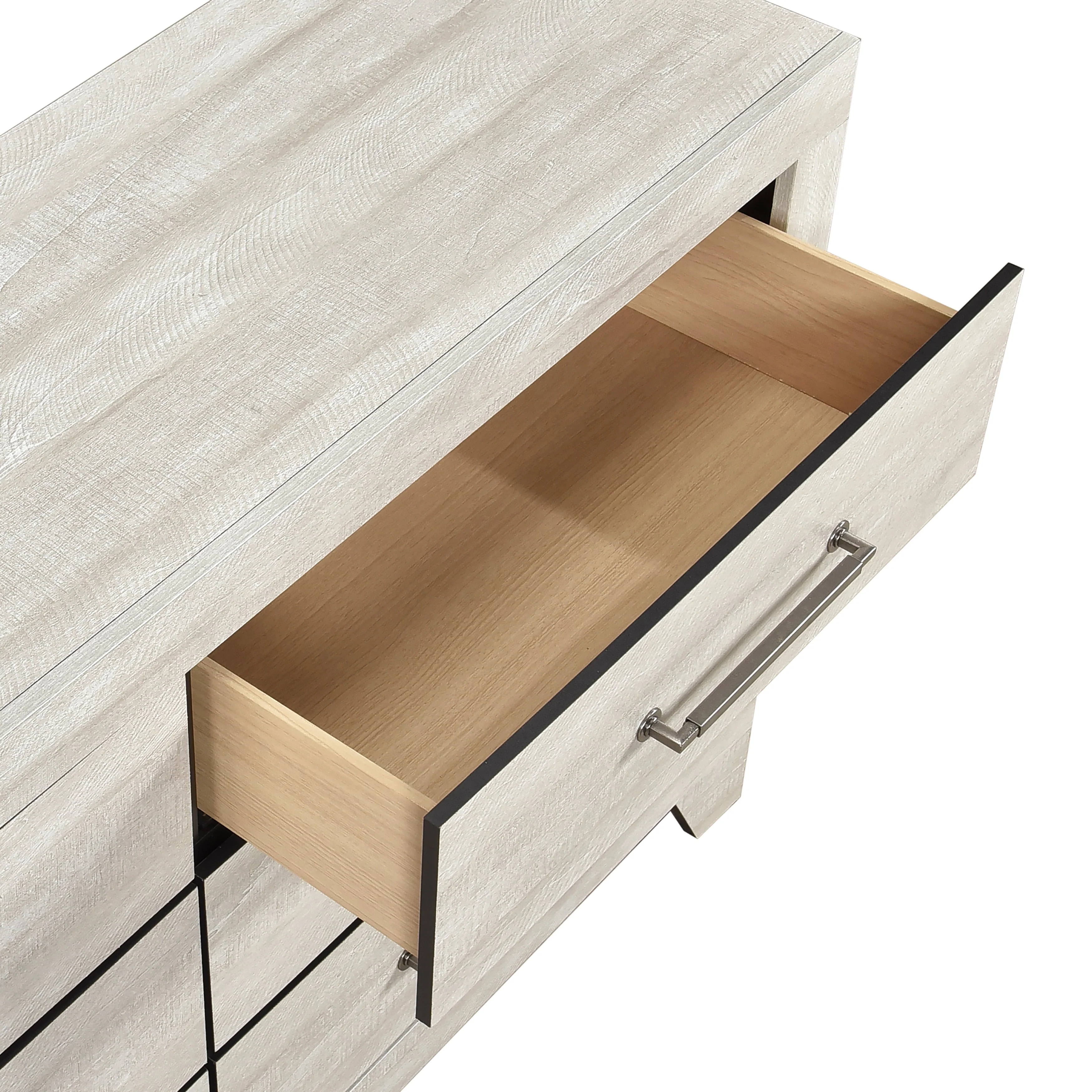Aspen Gray Oak Youth Panel Bedroom Set - Image 17