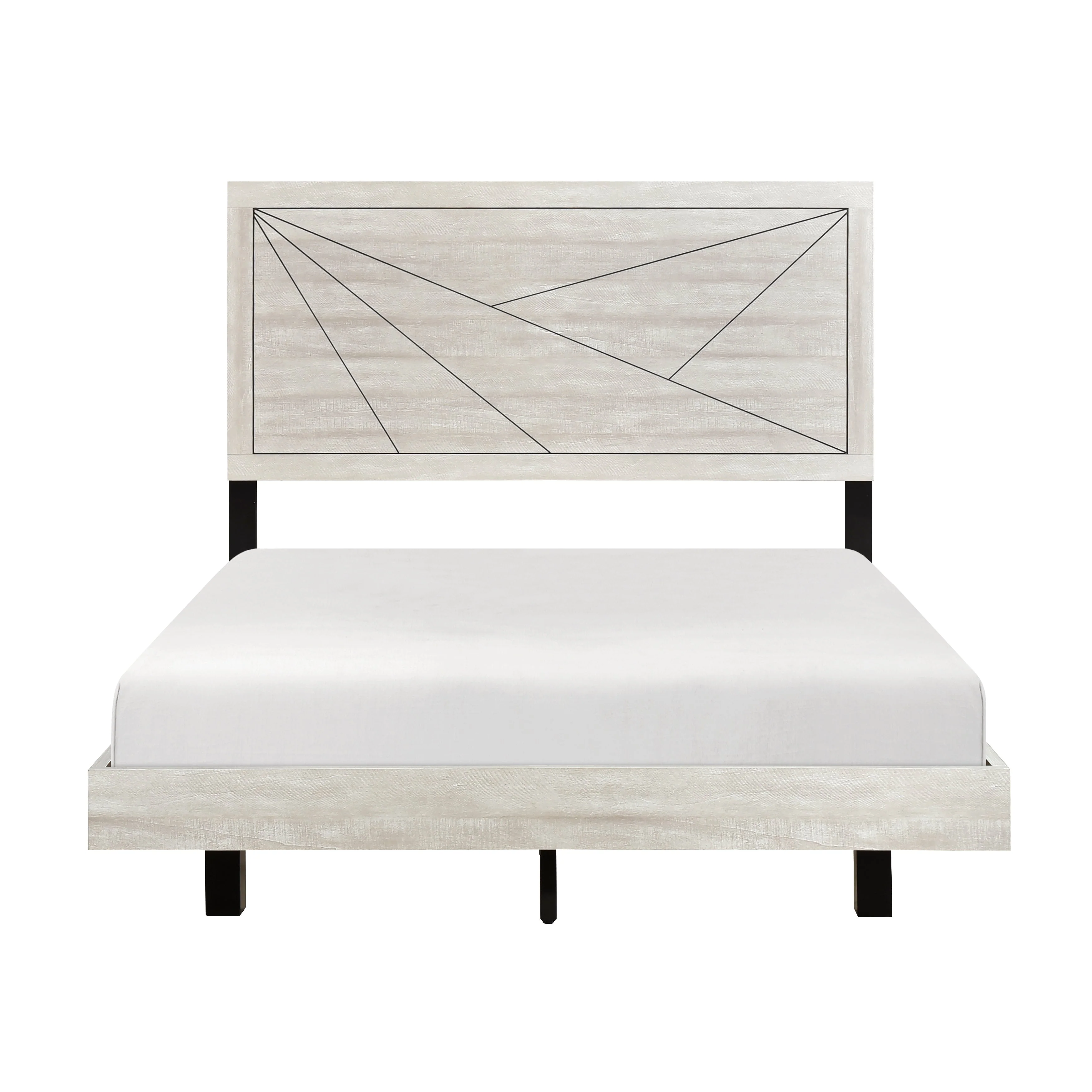 Aspen Gray Oak Youth Panel Bedroom Set - Image 3