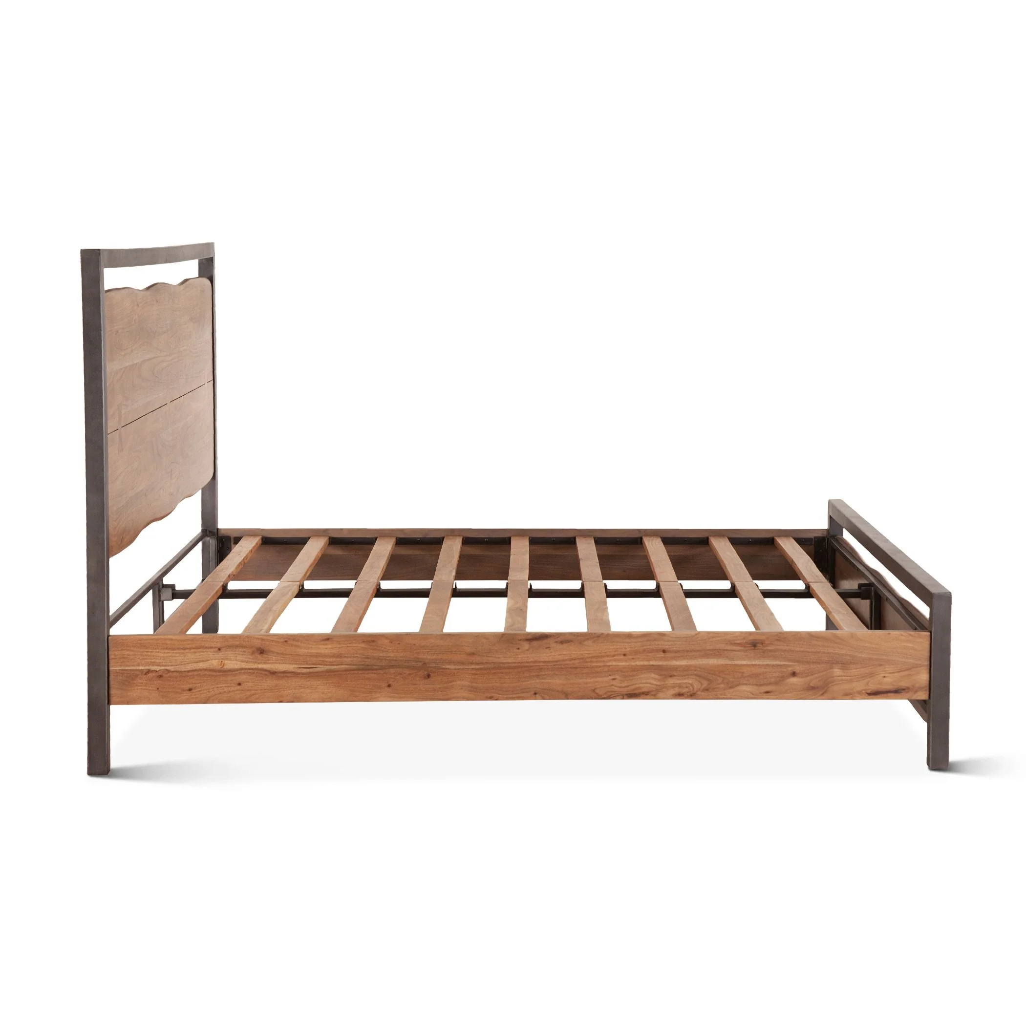 Aspen King Bed in Smoked Acacia - Image 4