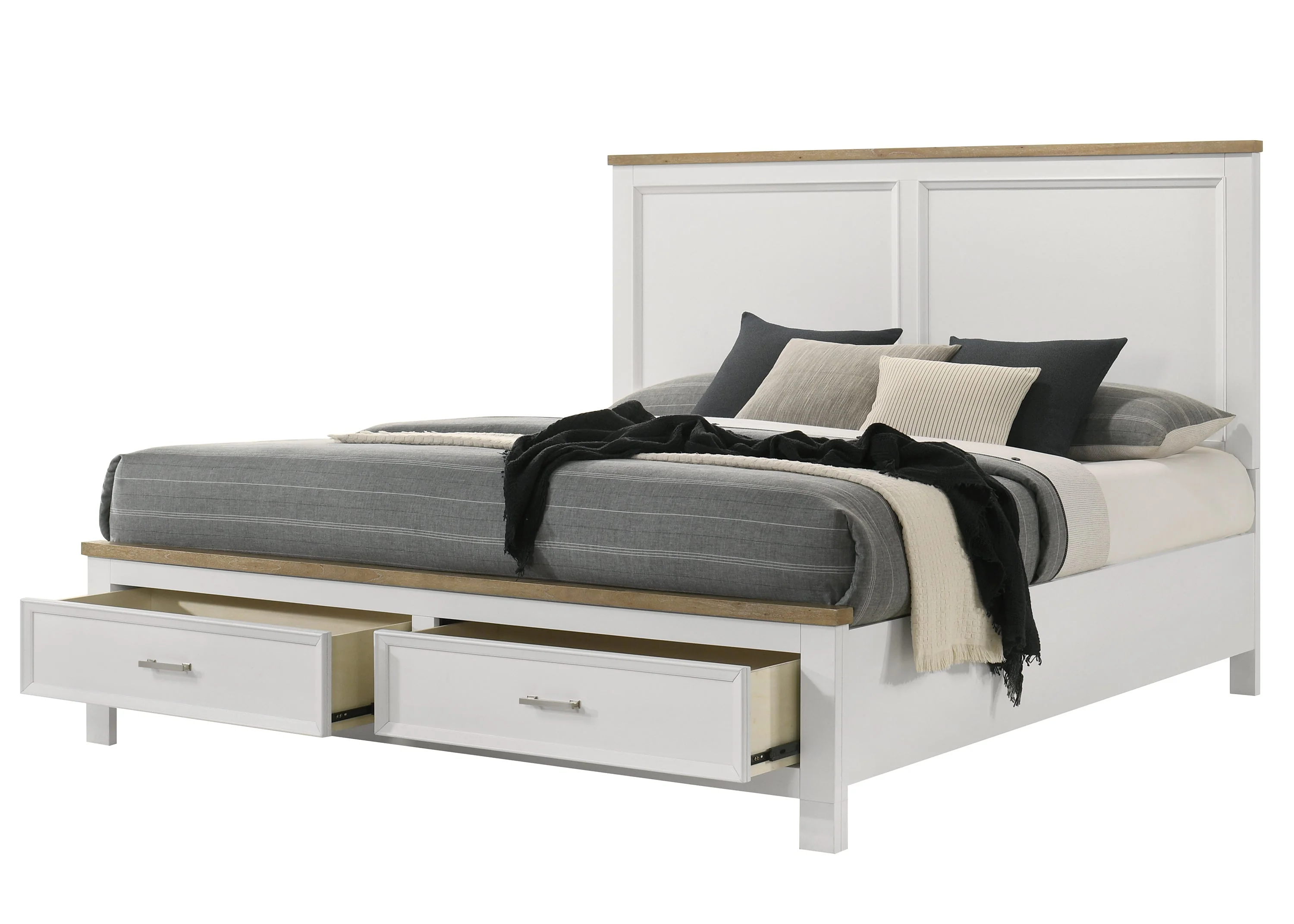 Aston White King Storage Bed - Image 2