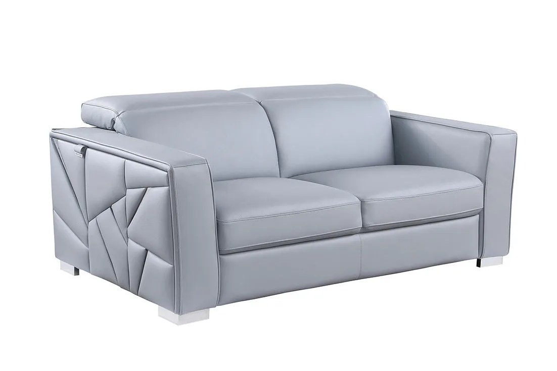 Astra Light Blue Living Room Set - Image 4