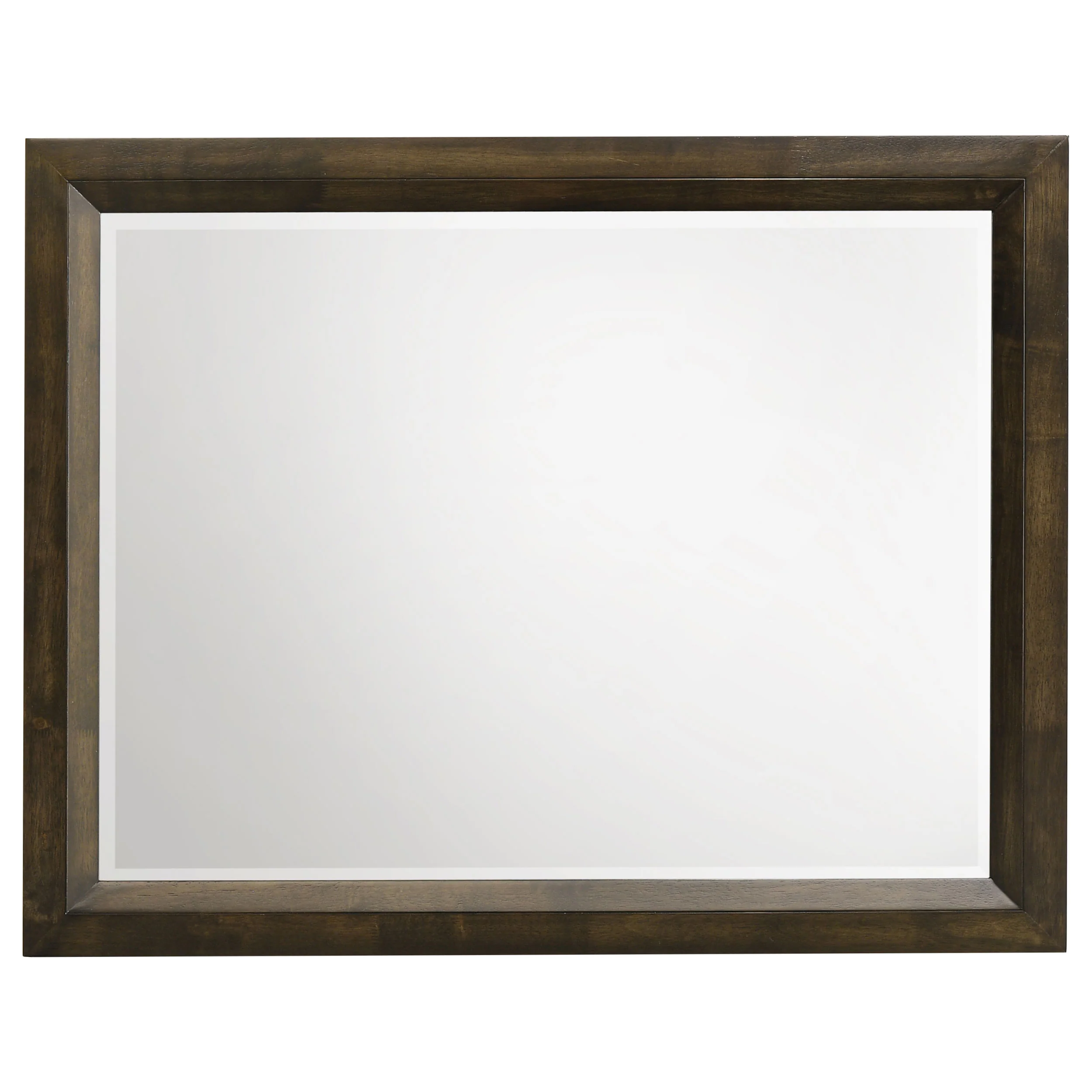 Atlas Dark Oak Bedroom Dresser Mirror - Image 3