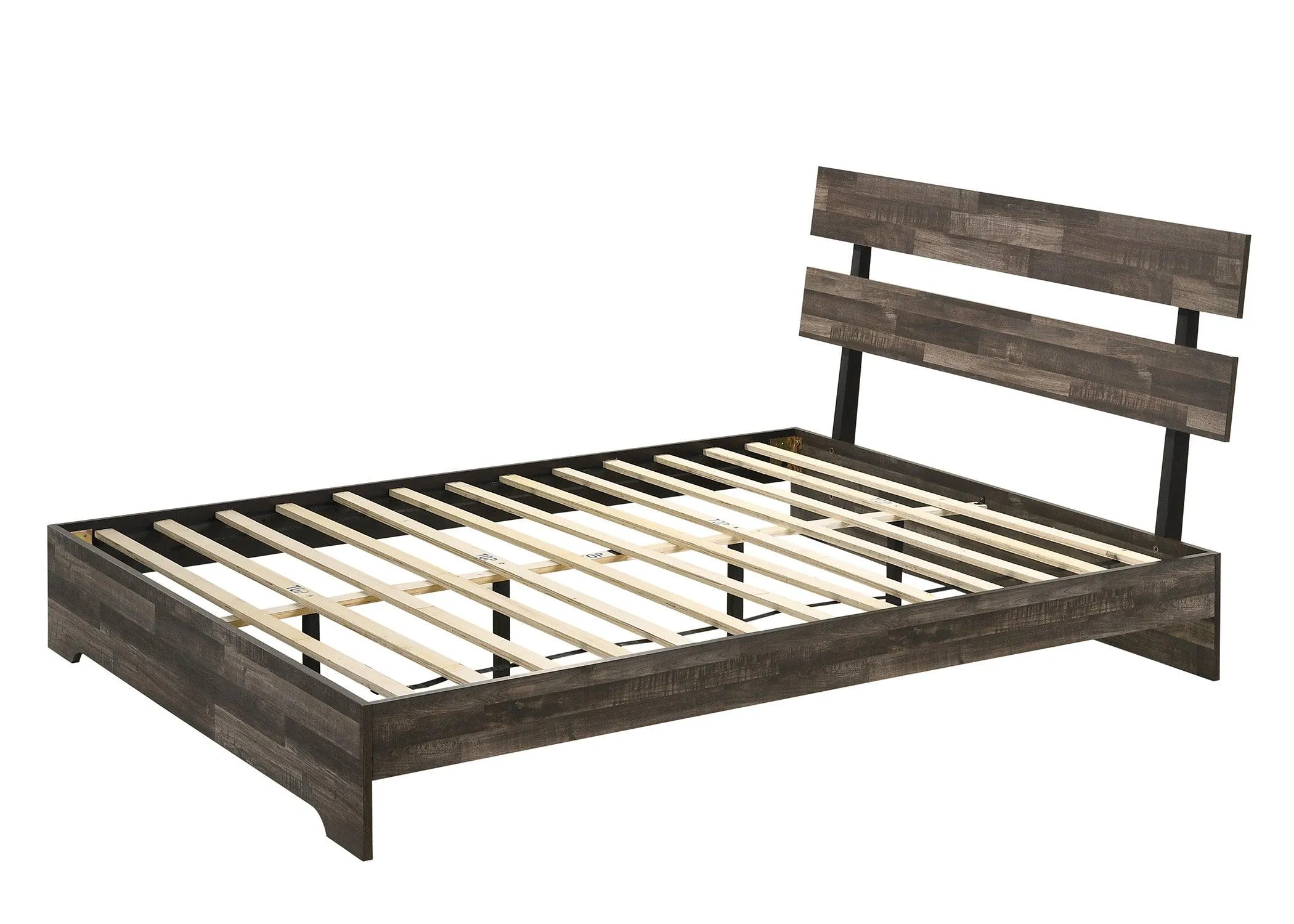 Atticus Brown Full Platform Bed - Image 2