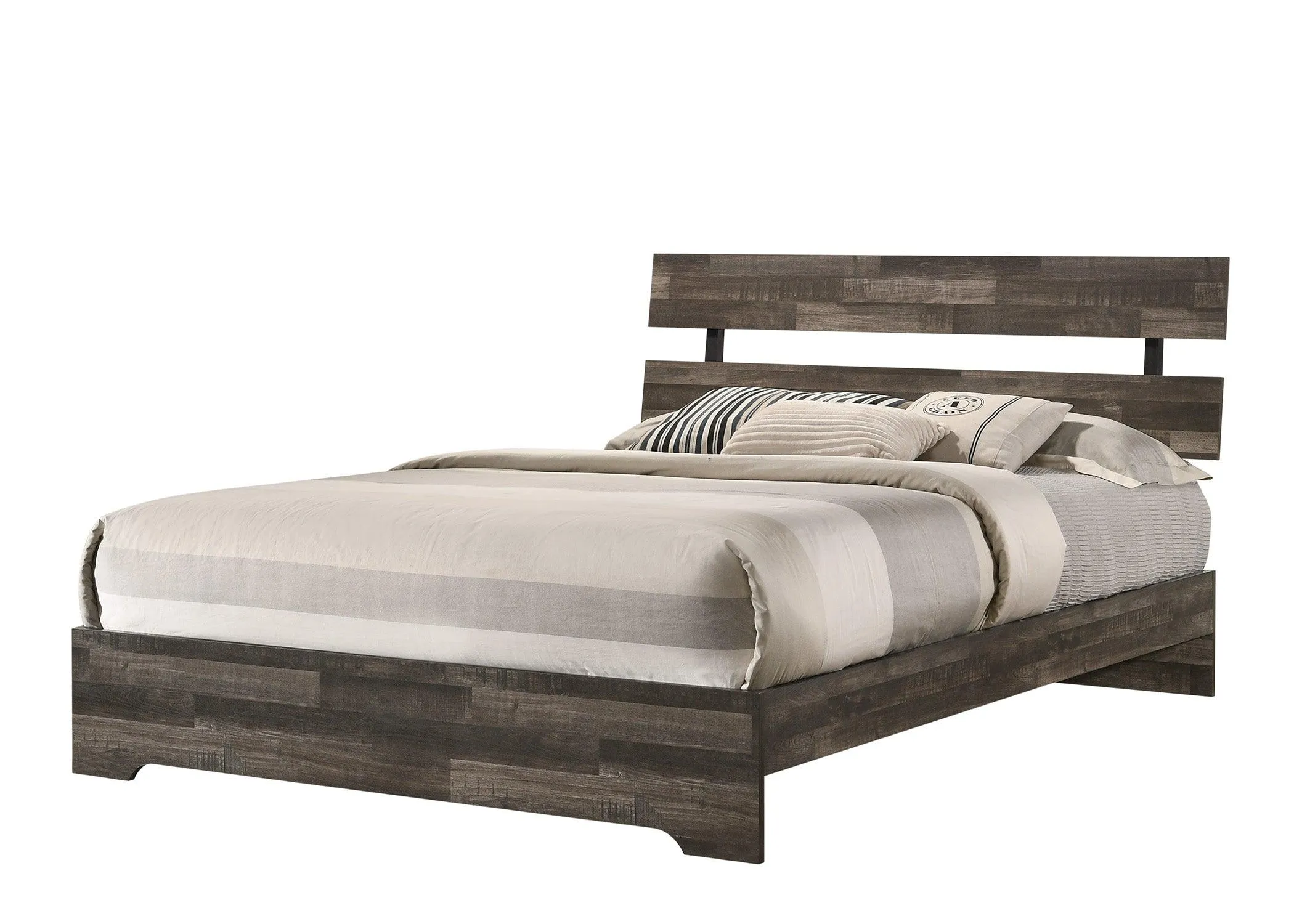 Atticus Brown Platform Bedroom Set - Image 2