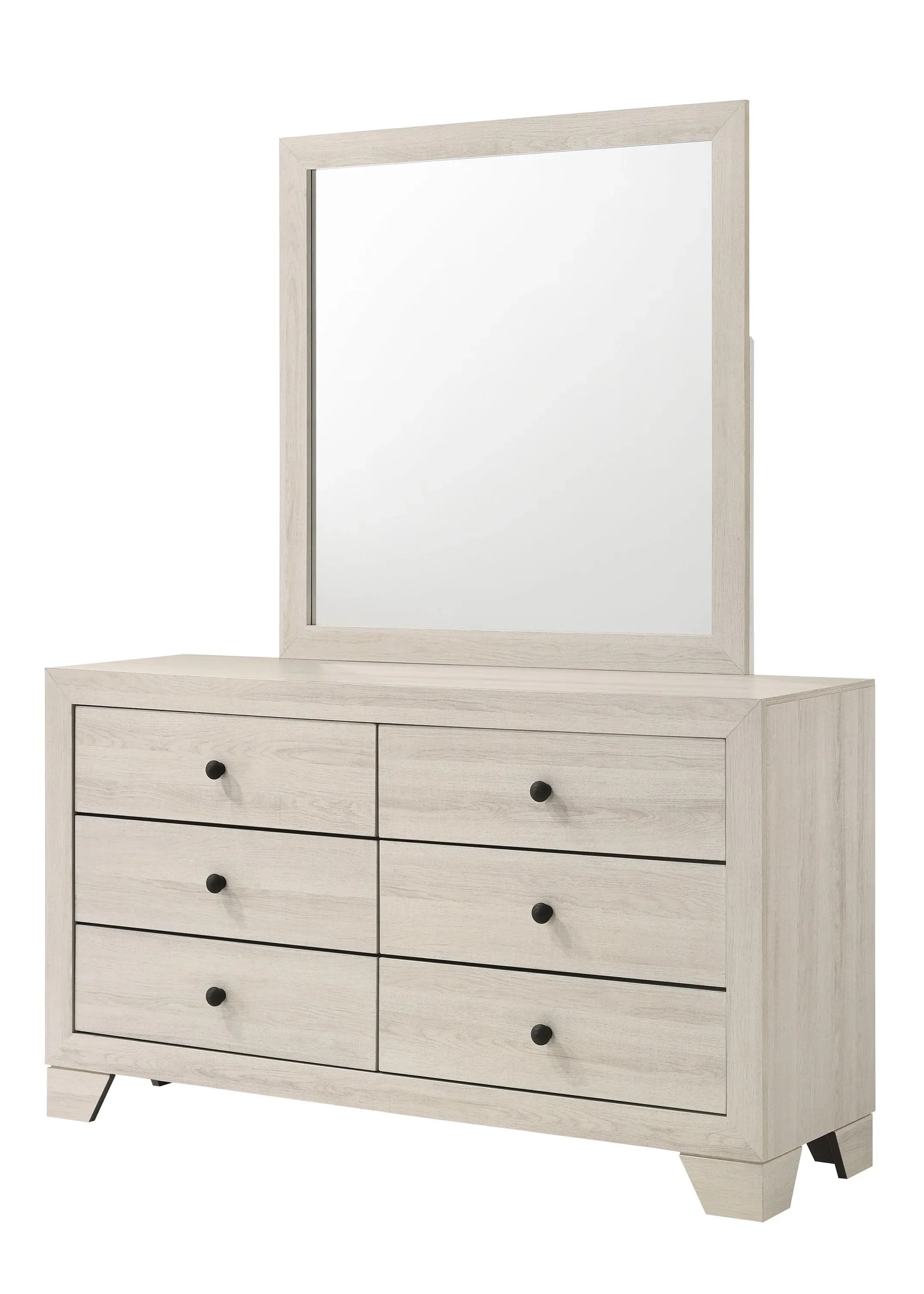 Atticus White Platform Bedroom Set - Image 3