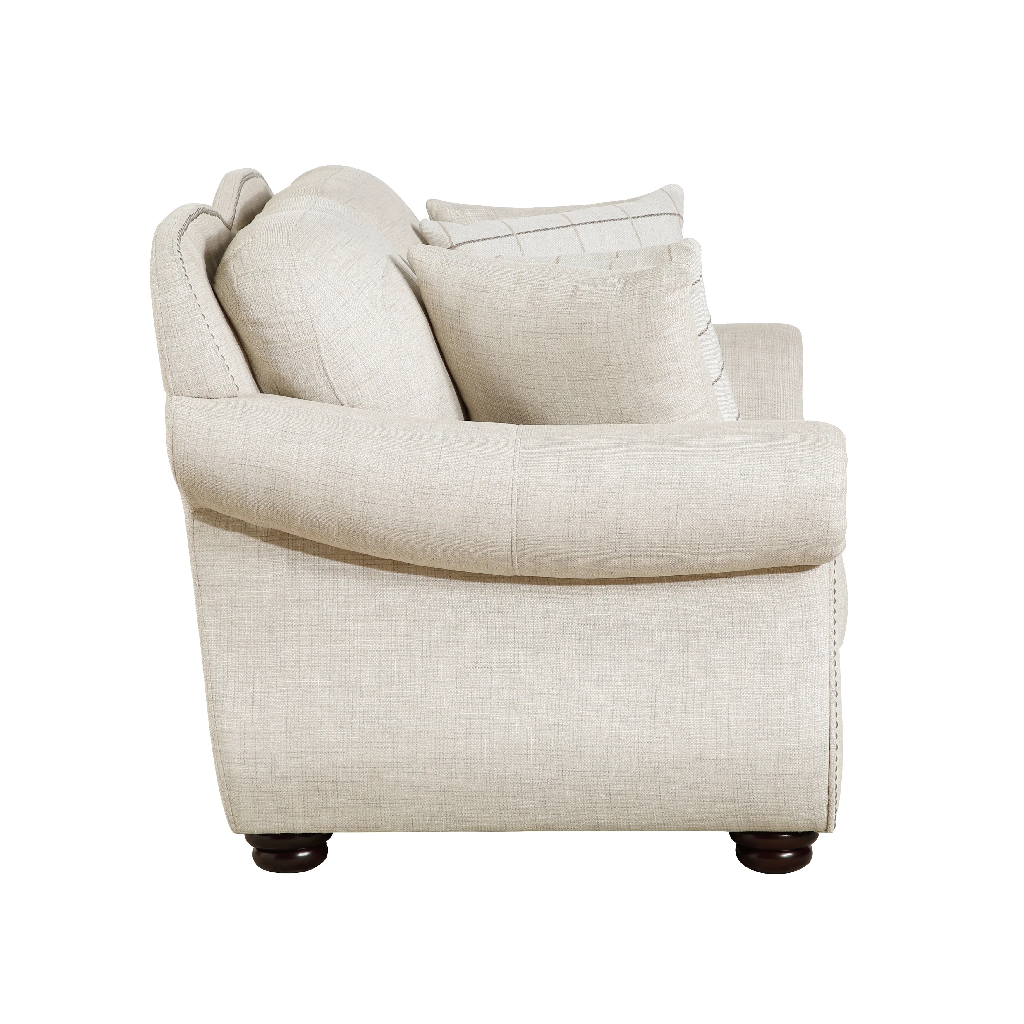 Attleboro Beige Loveseat - Image 3
