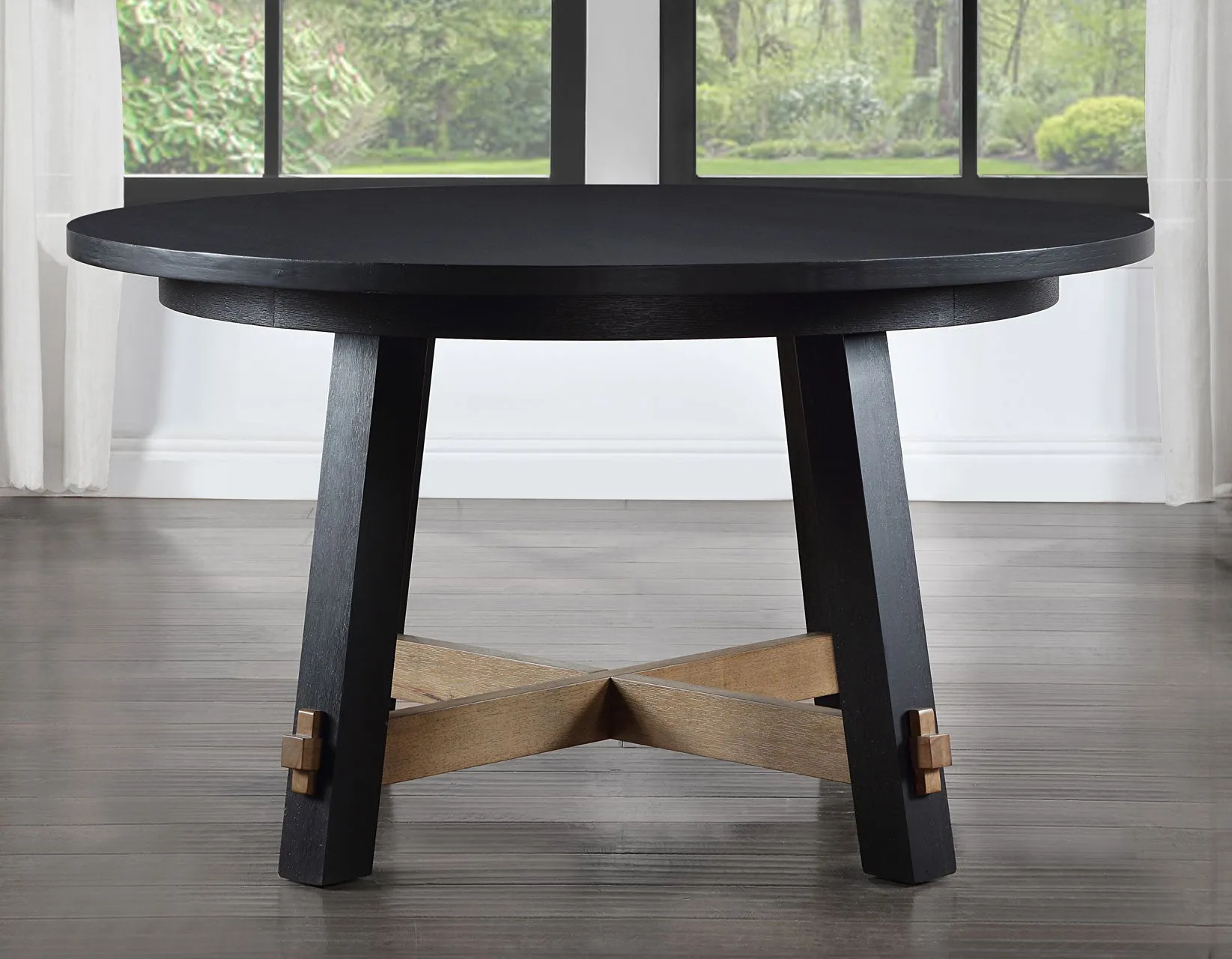 Aubrey 5-Piece 54″ Round Dining Table Set - Image 3