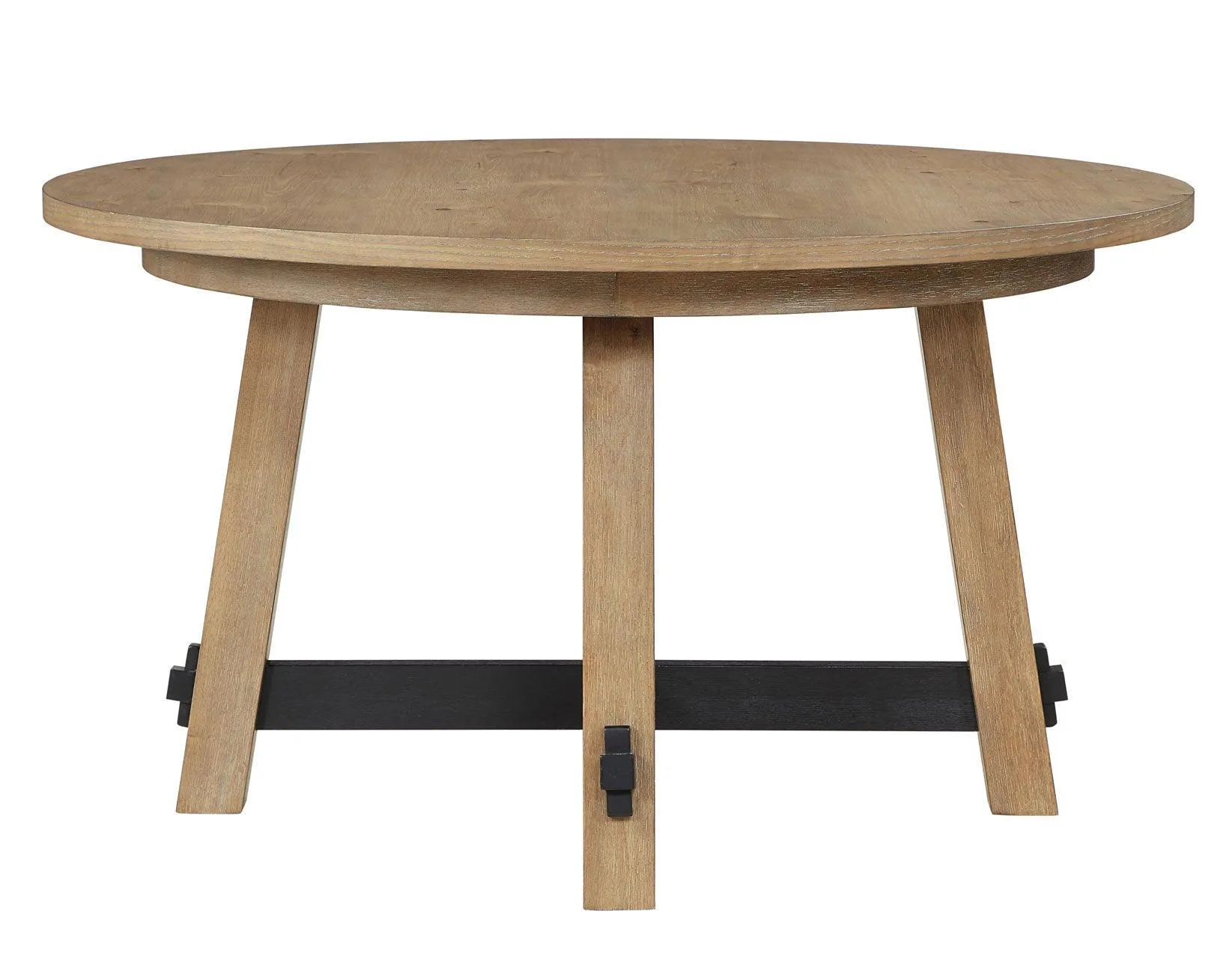 Aubrey 5-Piece 54″ Round Dining Table Set, Driftwood - Image 7