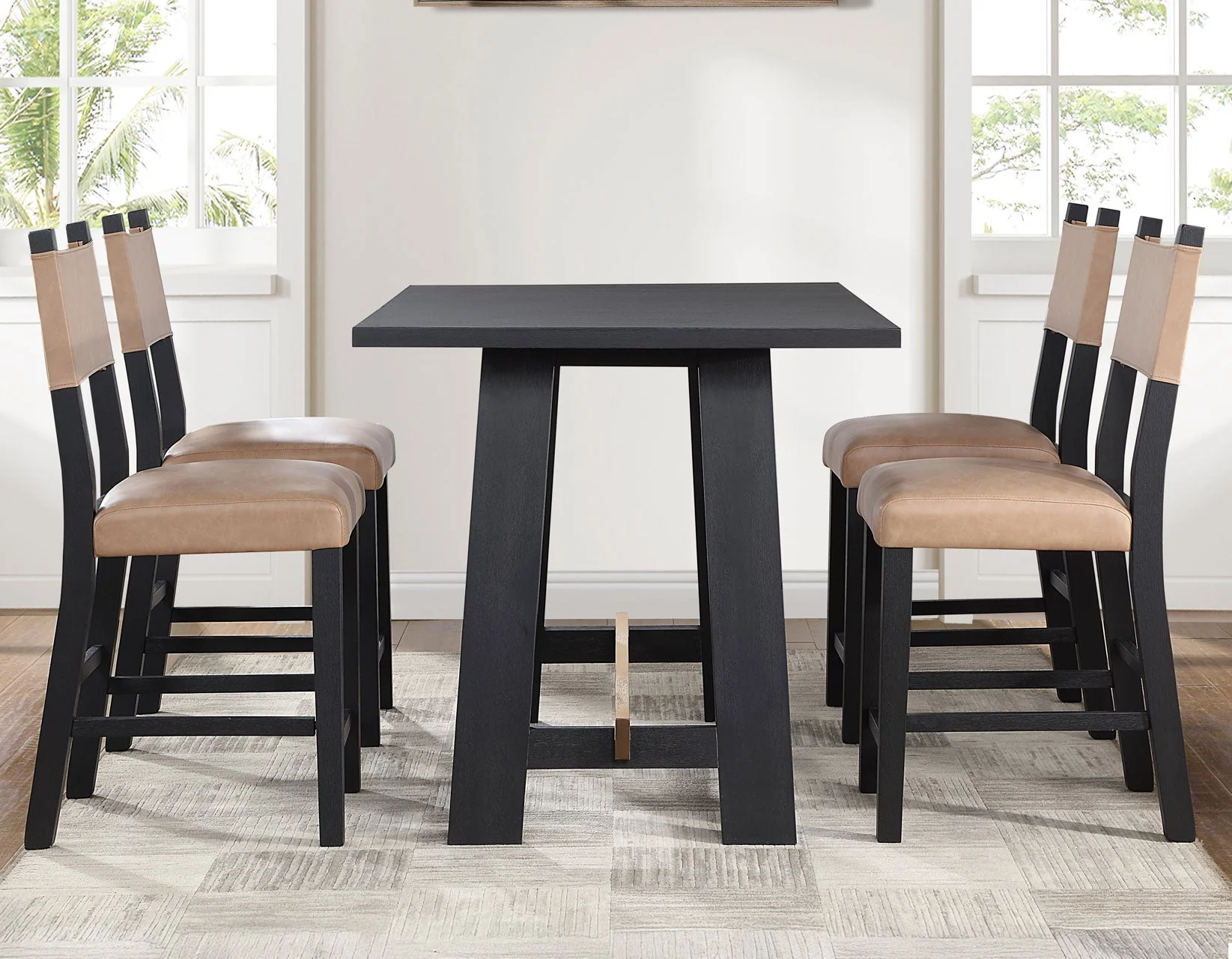 Aubrey Black Counter Height Dining Set - Image 19