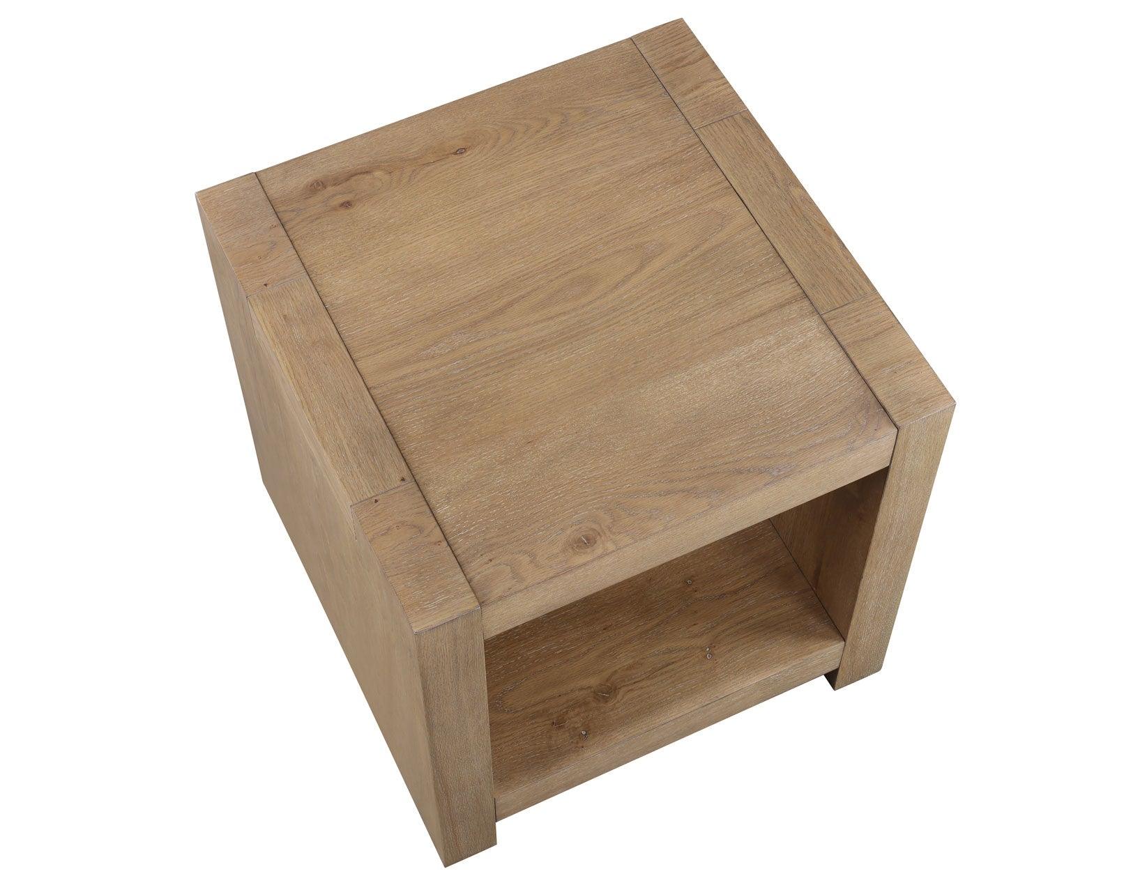 Aubrey End Table, Driftwood - Image 7
