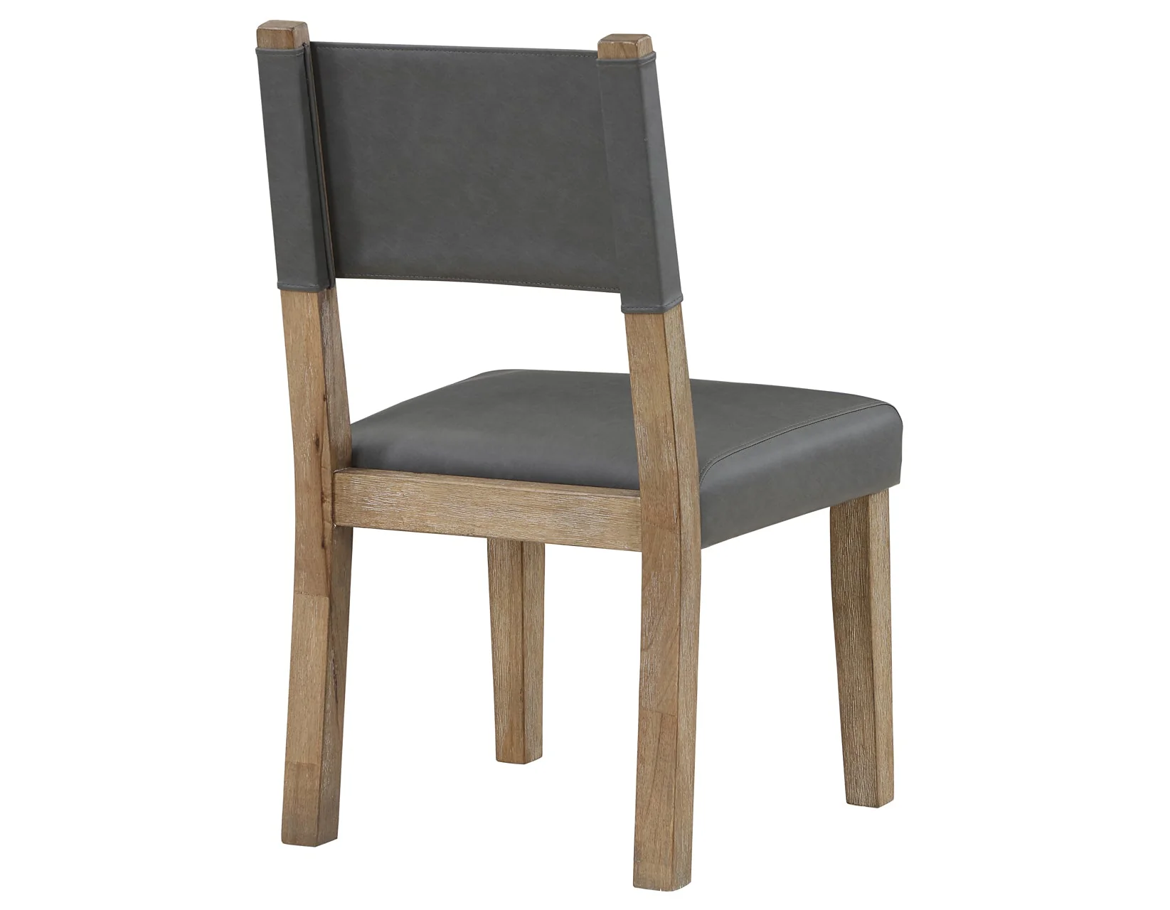 Aubrey Waxed Driftwood 7-Piece  78-96″ Dining Set - Image 25