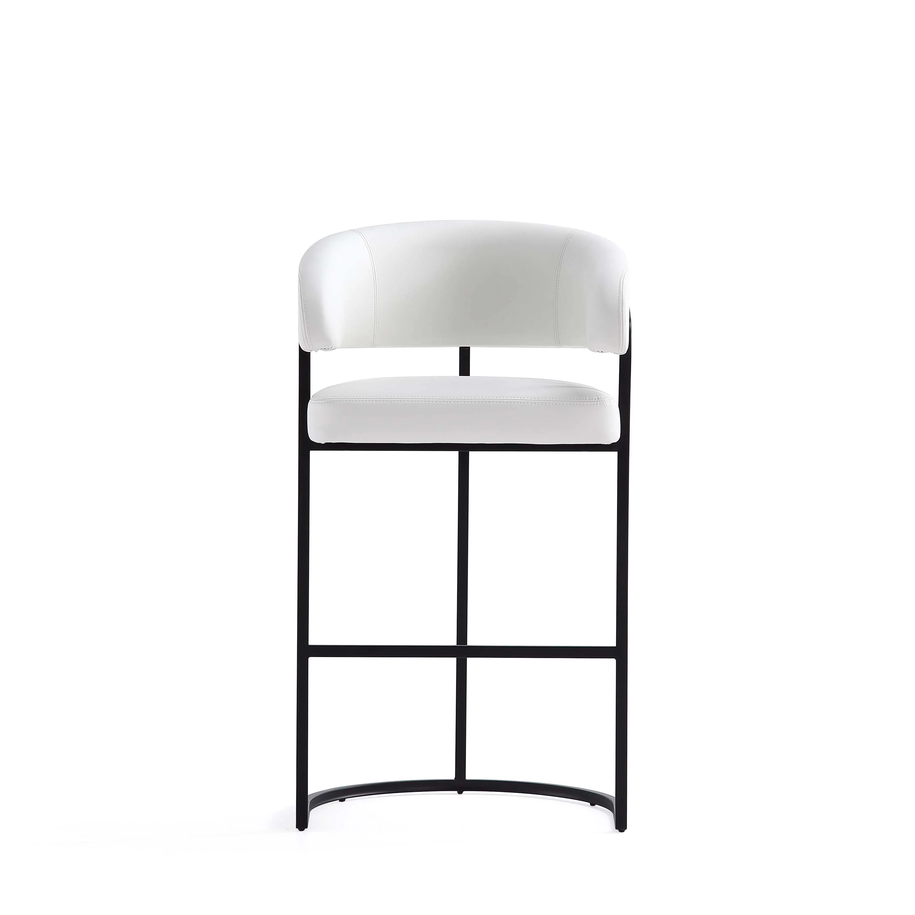 Augusta Barstool in White (set of 2) - Image 6