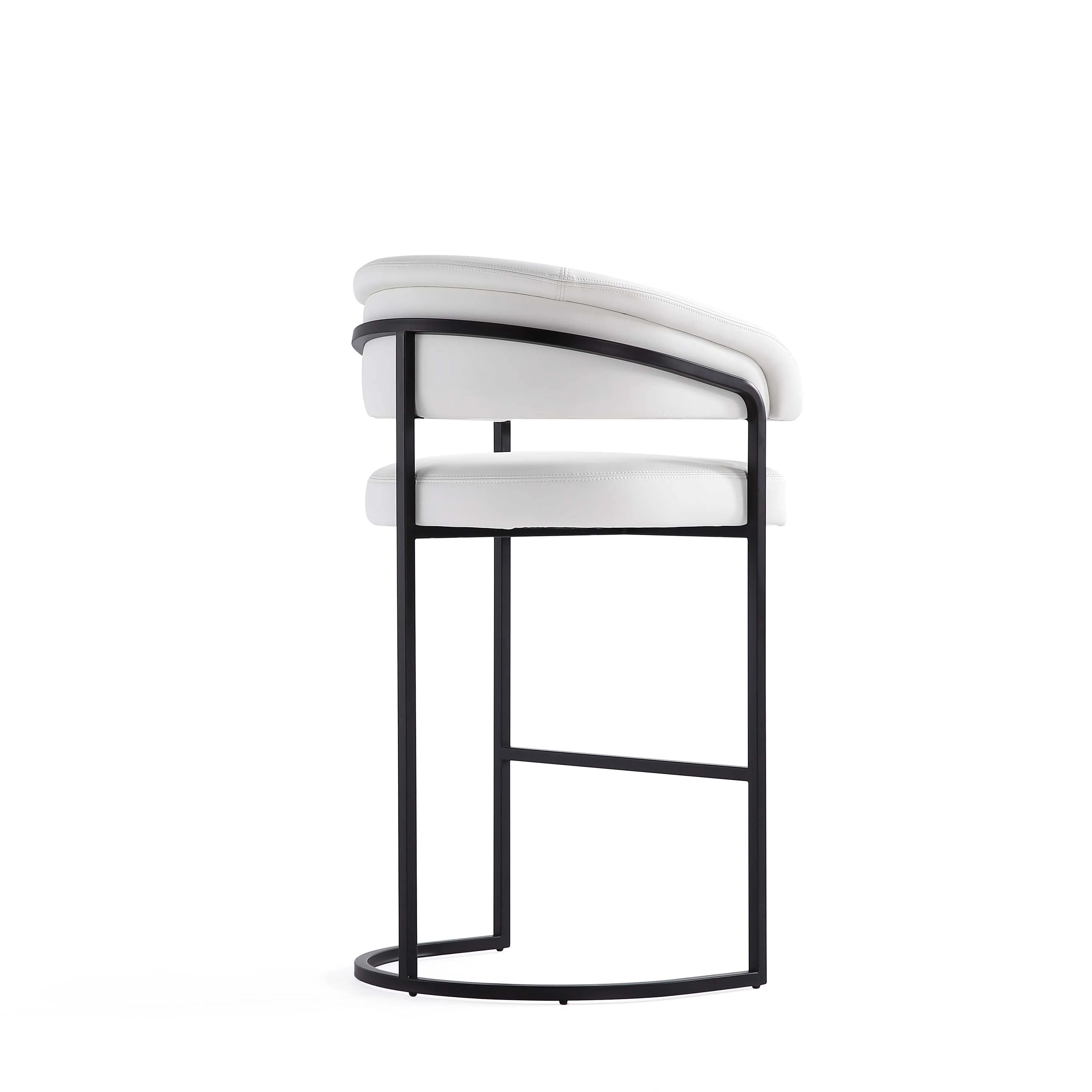 Augusta Barstool in White (set of 3) - Image 8