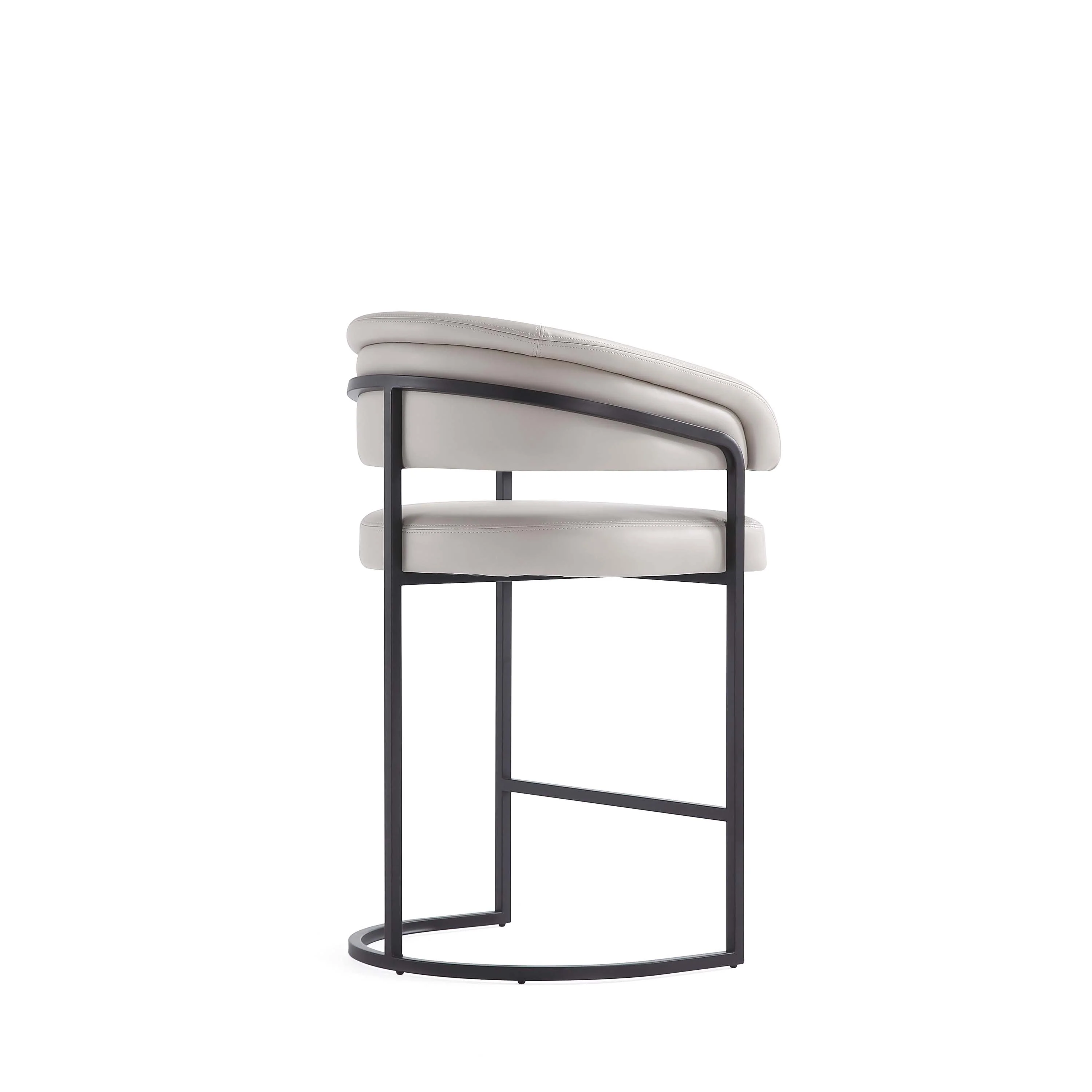 Augusta Counter Stool in Light Grey - Image 8