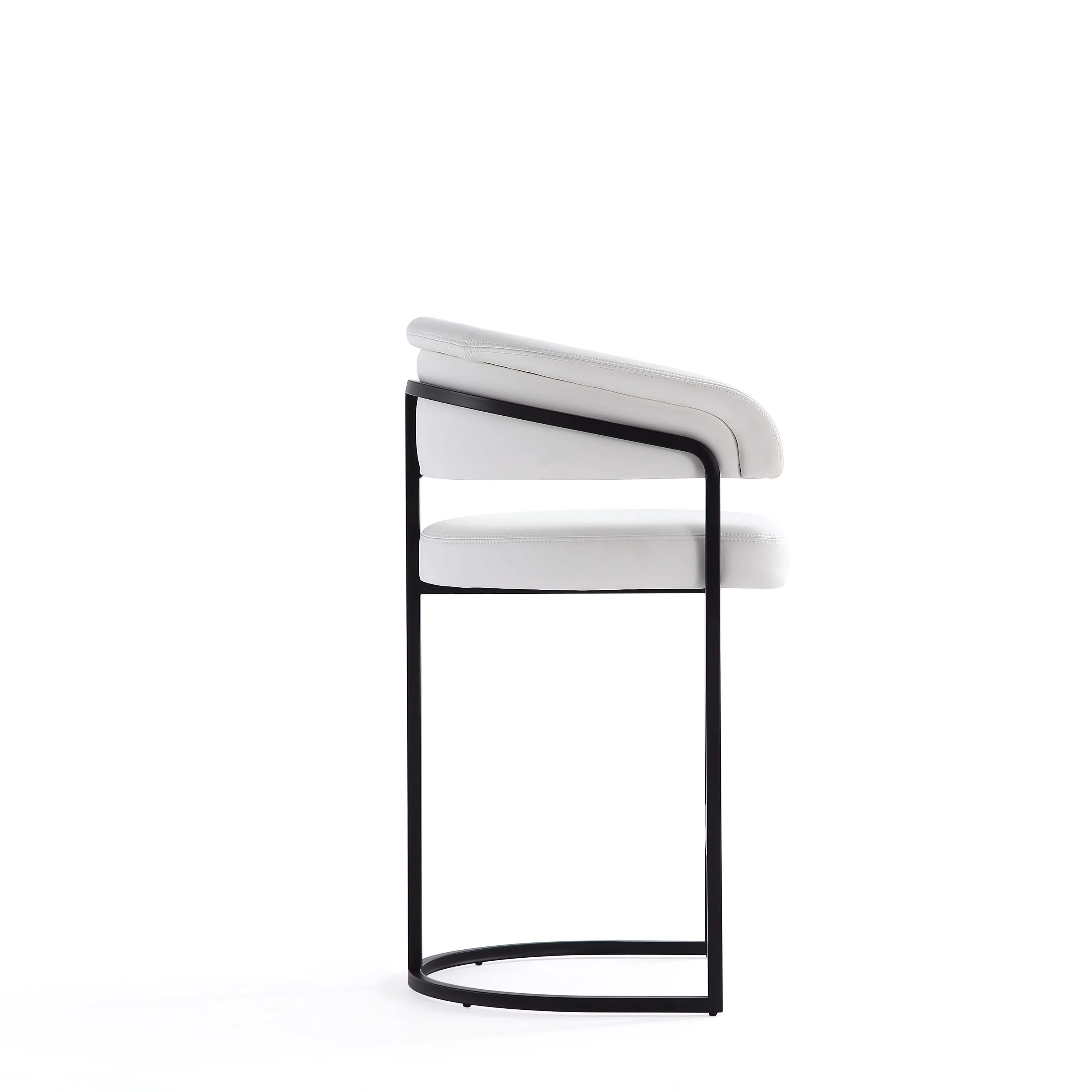 Augusta Counter Stool in White - Image 7