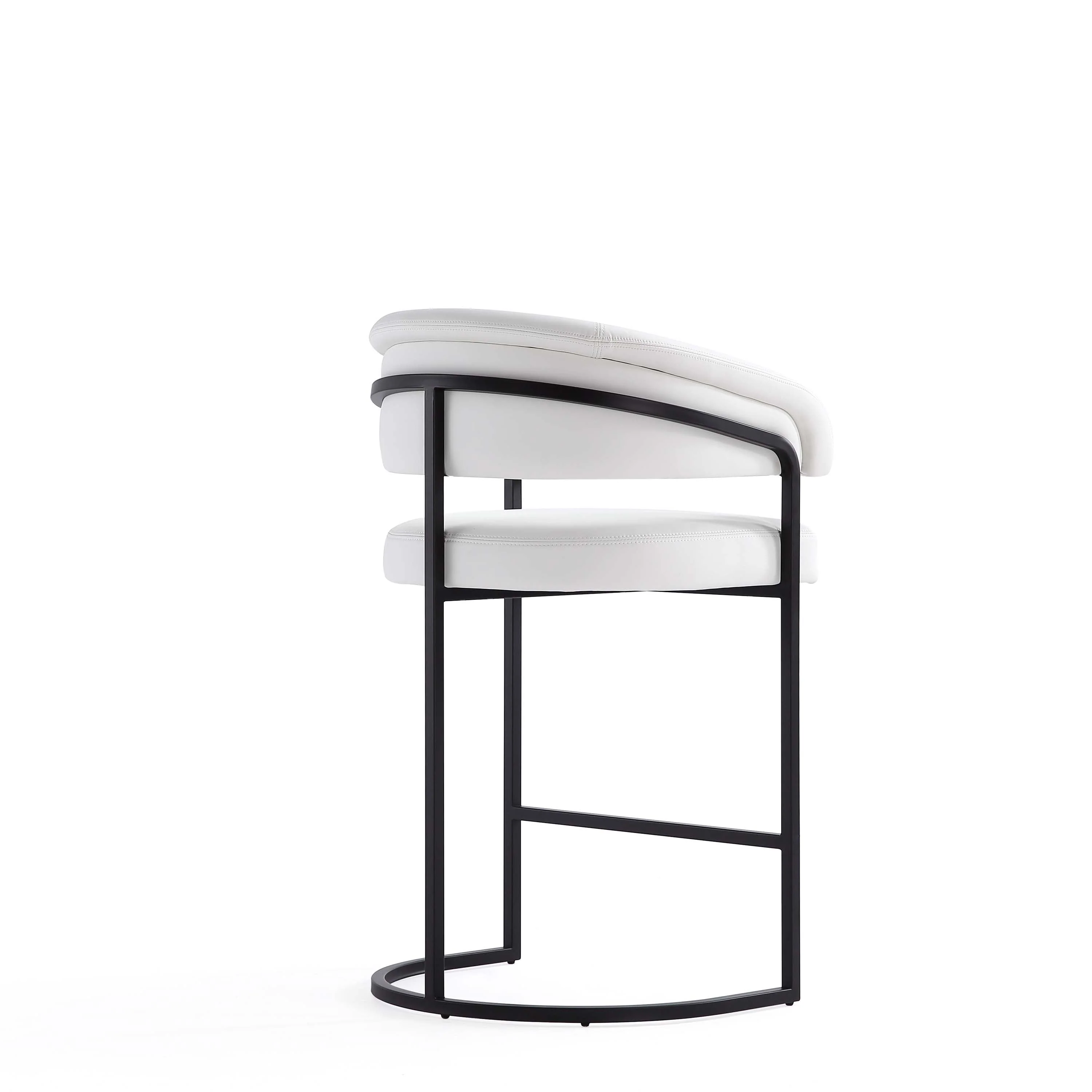 Augusta Counter Stool in White - Image 8