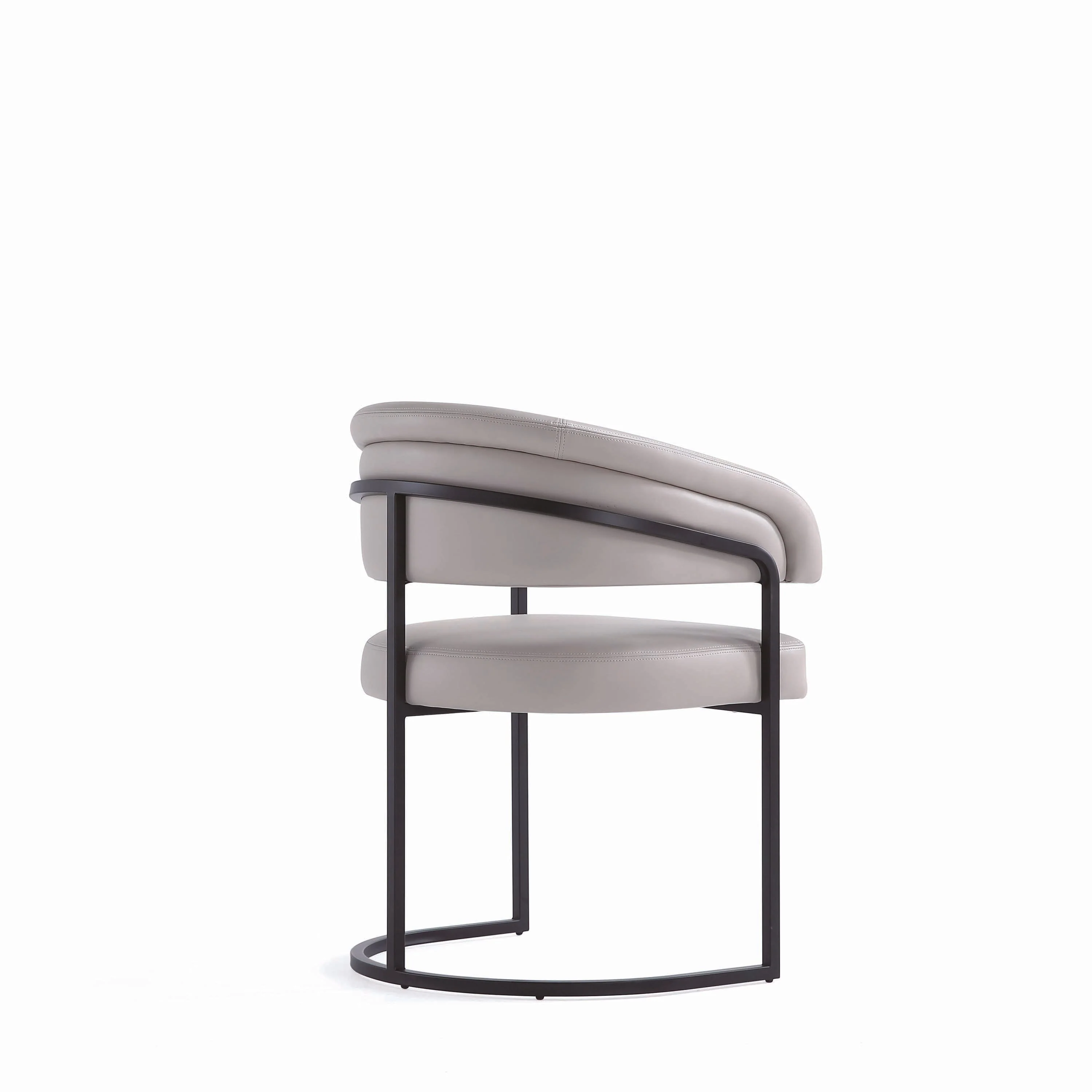 Augusta Dining Chair in Light Grey - Image 8