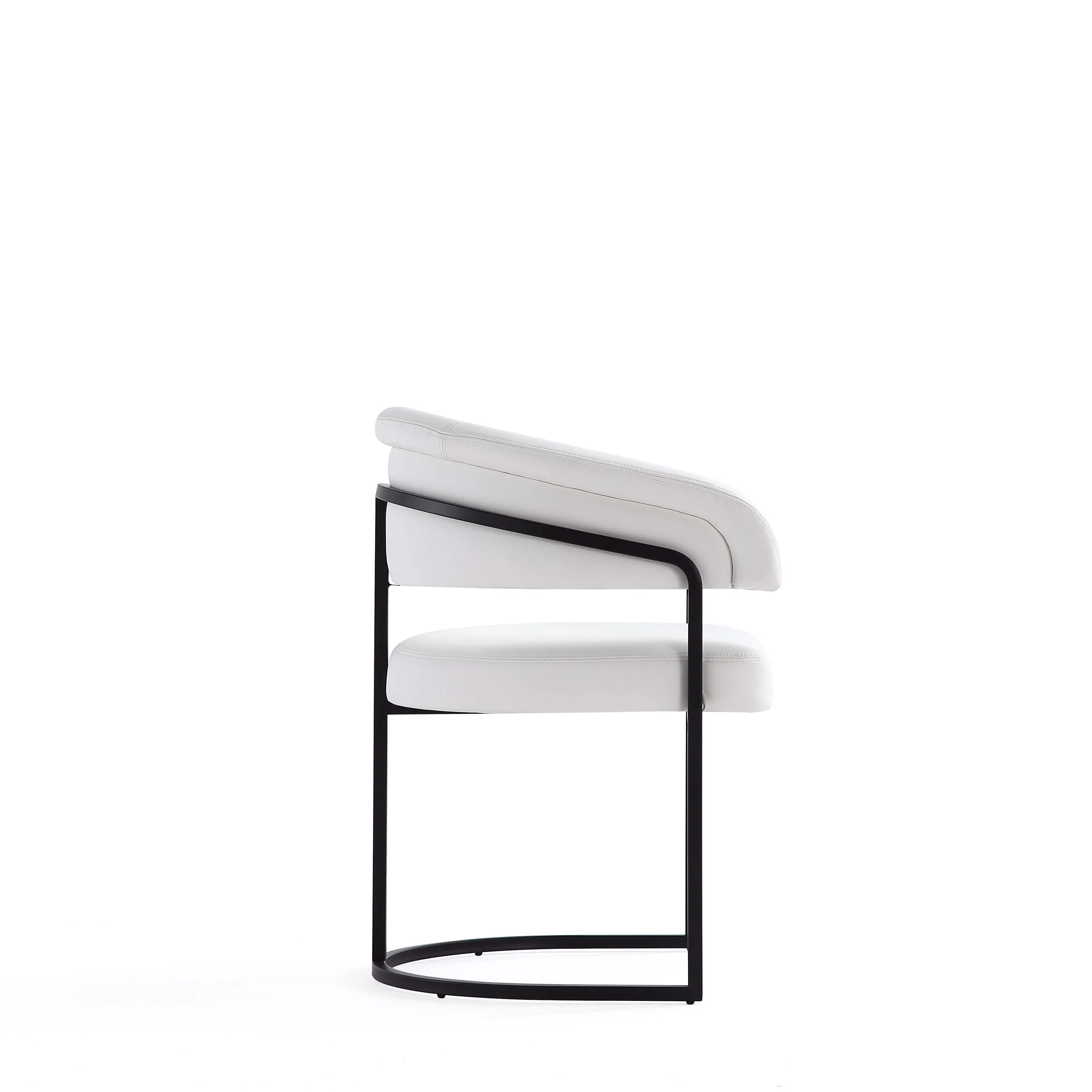 Augusta Dining Chair in White (set of 2) - Image 7