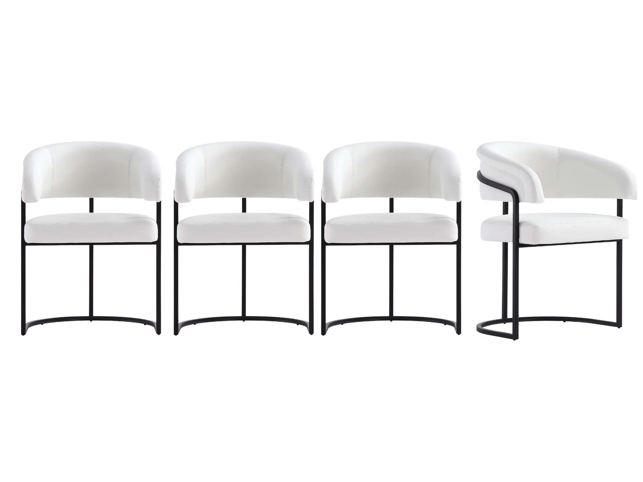 Augusta Dining Chair in White (set of 4)