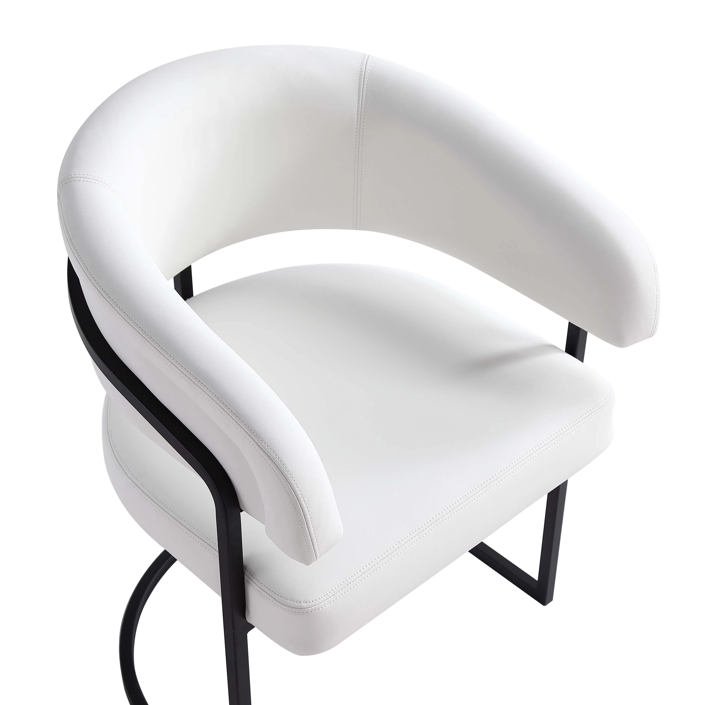 Augusta Dining Chair in White (set of 4) - Image 5