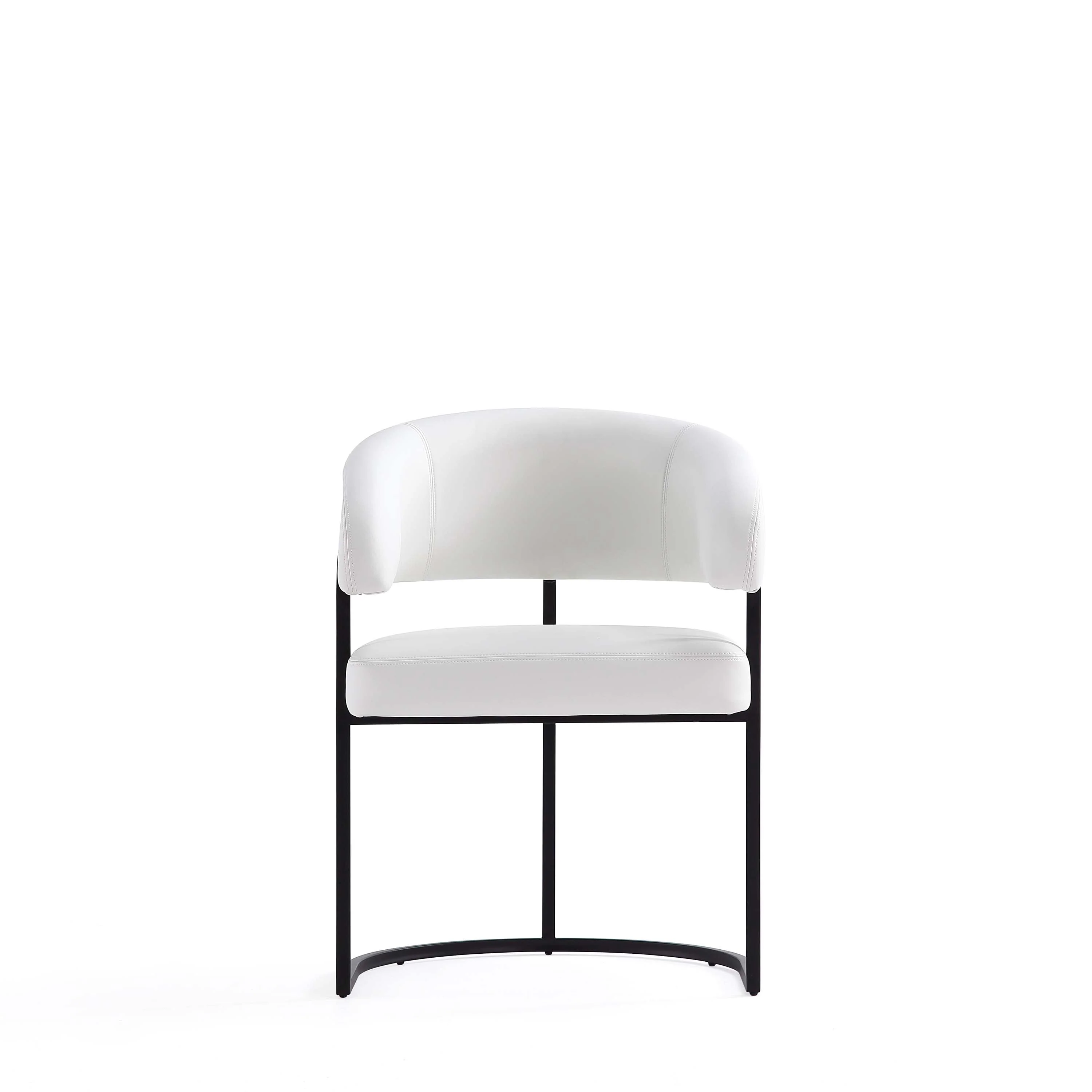 Augusta Dining Chair in White (set of 4) - Image 6
